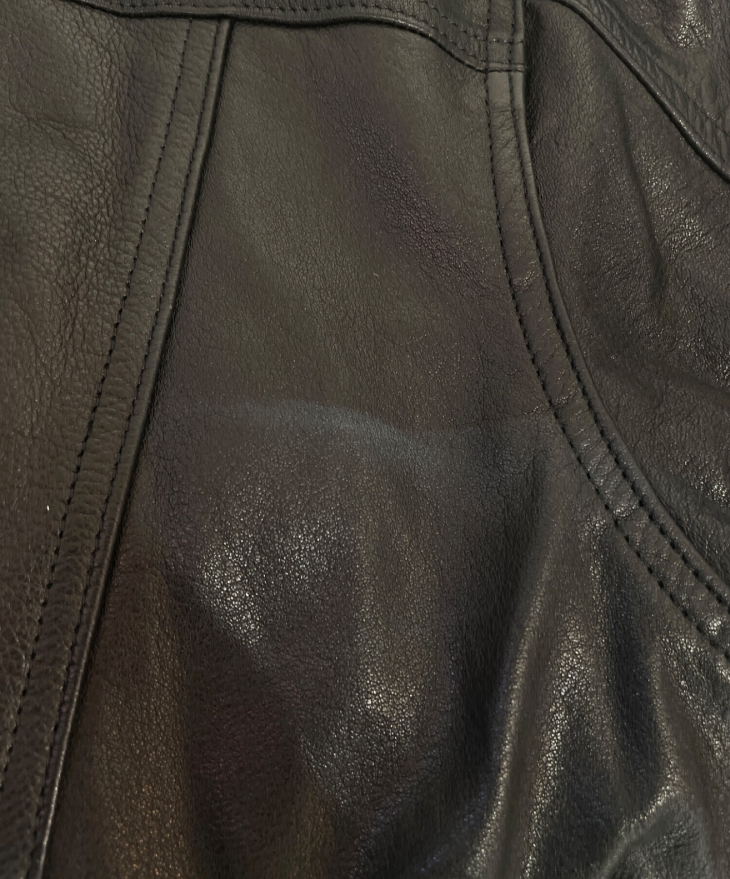 DAIRIKU (ダイリク) Darry Leather Jacket ブラック サイズ:L