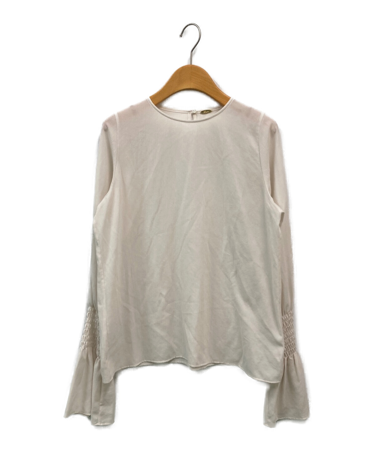 L'Appartement (アパルトモン) Shirring Blouse アイボリー サイズ:-