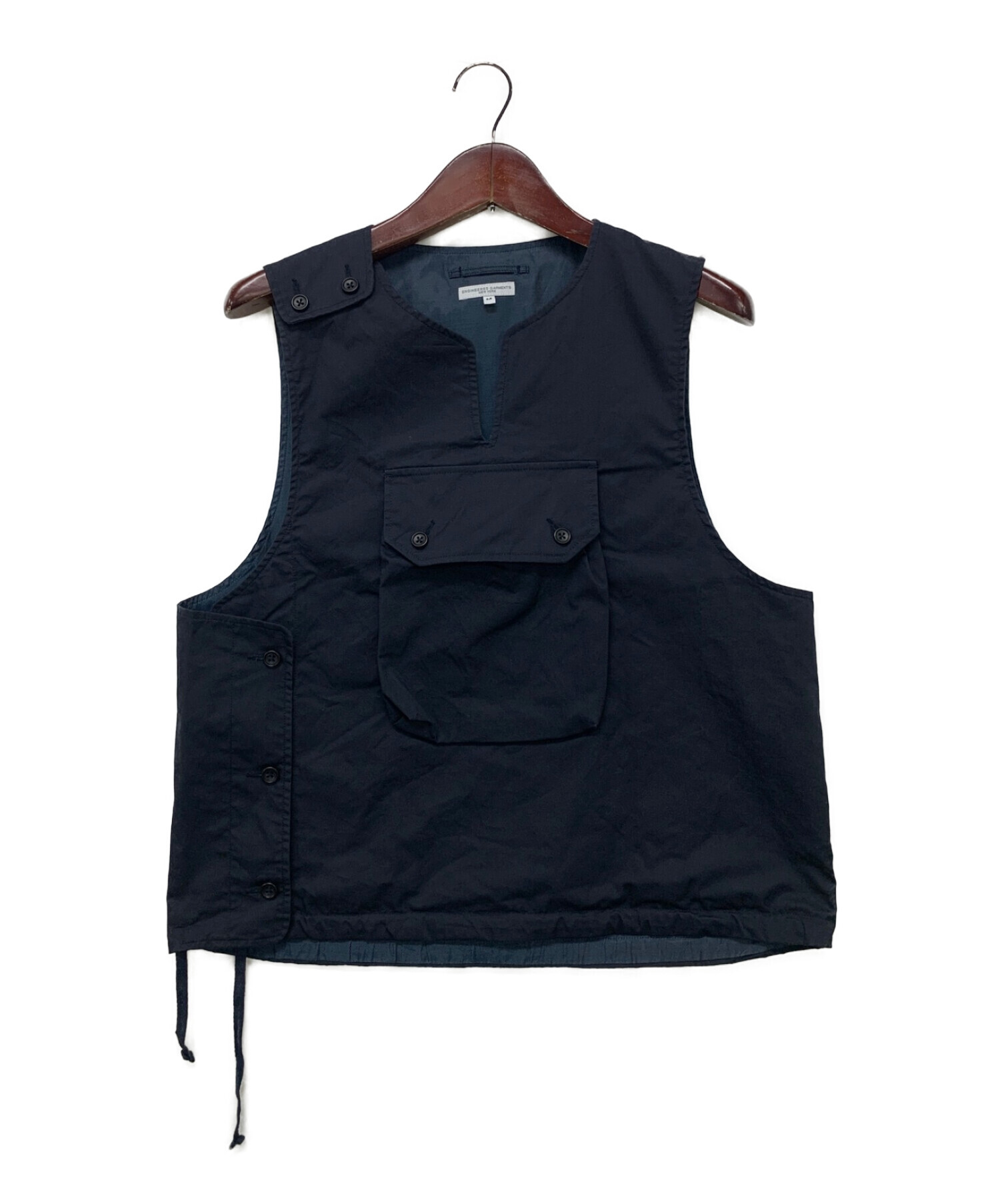 Engineered Garments (エンジニアド ガーメンツ) Cover Vest ネイビー サイズ:M