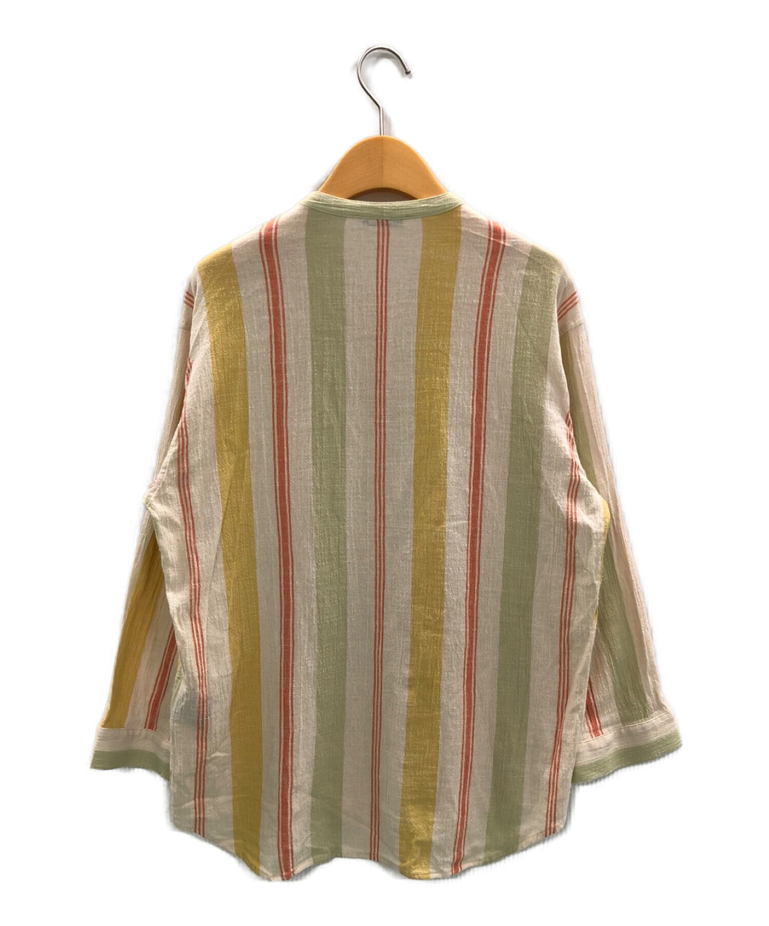 中古・古着通販】PHEENY (フィーニー) COTTON STRIPE KUNG FU SHIRT