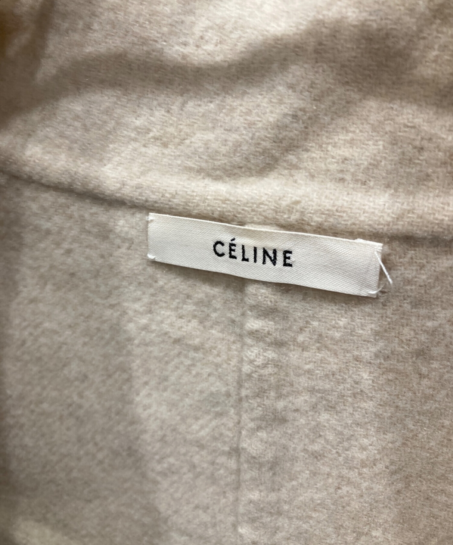 中古・古着通販】CELINE (セリーヌ) カシミヤエッグクロンビーコート 2