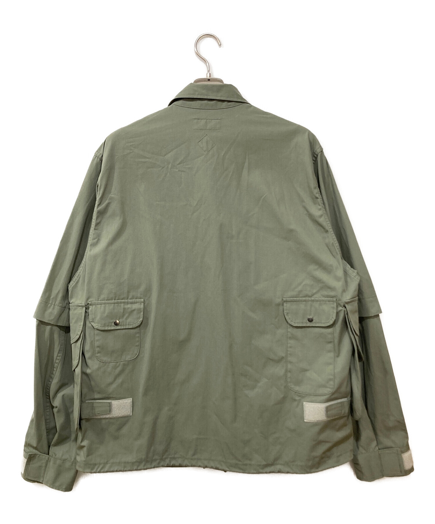 Hombre Nino (オンブレニーニョ) CORONA (コロナ) 2 WAY STREAM JACKET グリーン サイズ:XL 未使用品