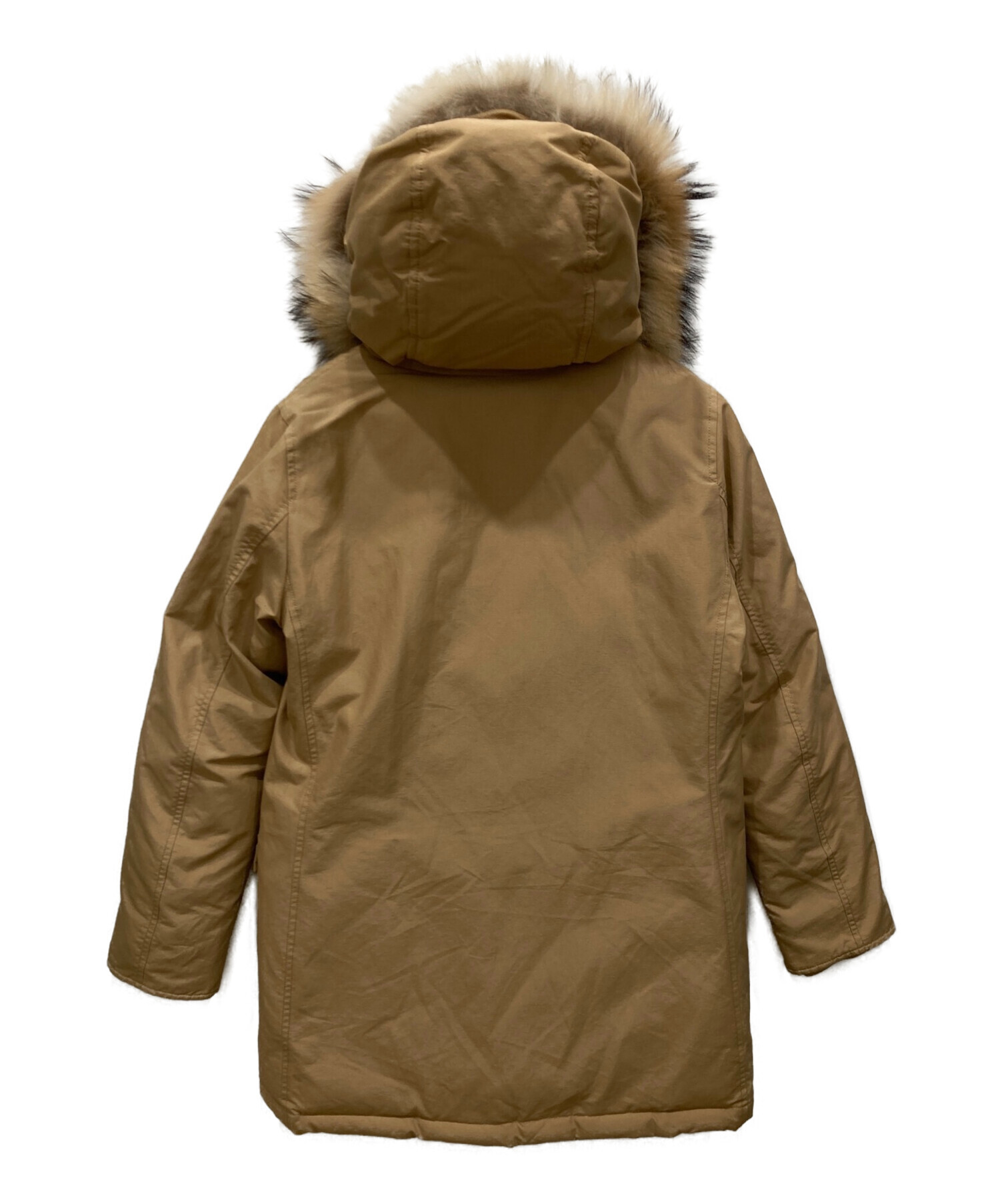 中古・古着通販】WOOLRICH (ウールリッチ) ARCTIC PARKA アークティックパーカー WWCPS2479D ベージュ  サイズ:S｜ブランド・古着通販 トレファク公式【TREFAC FASHION】スマホサイト