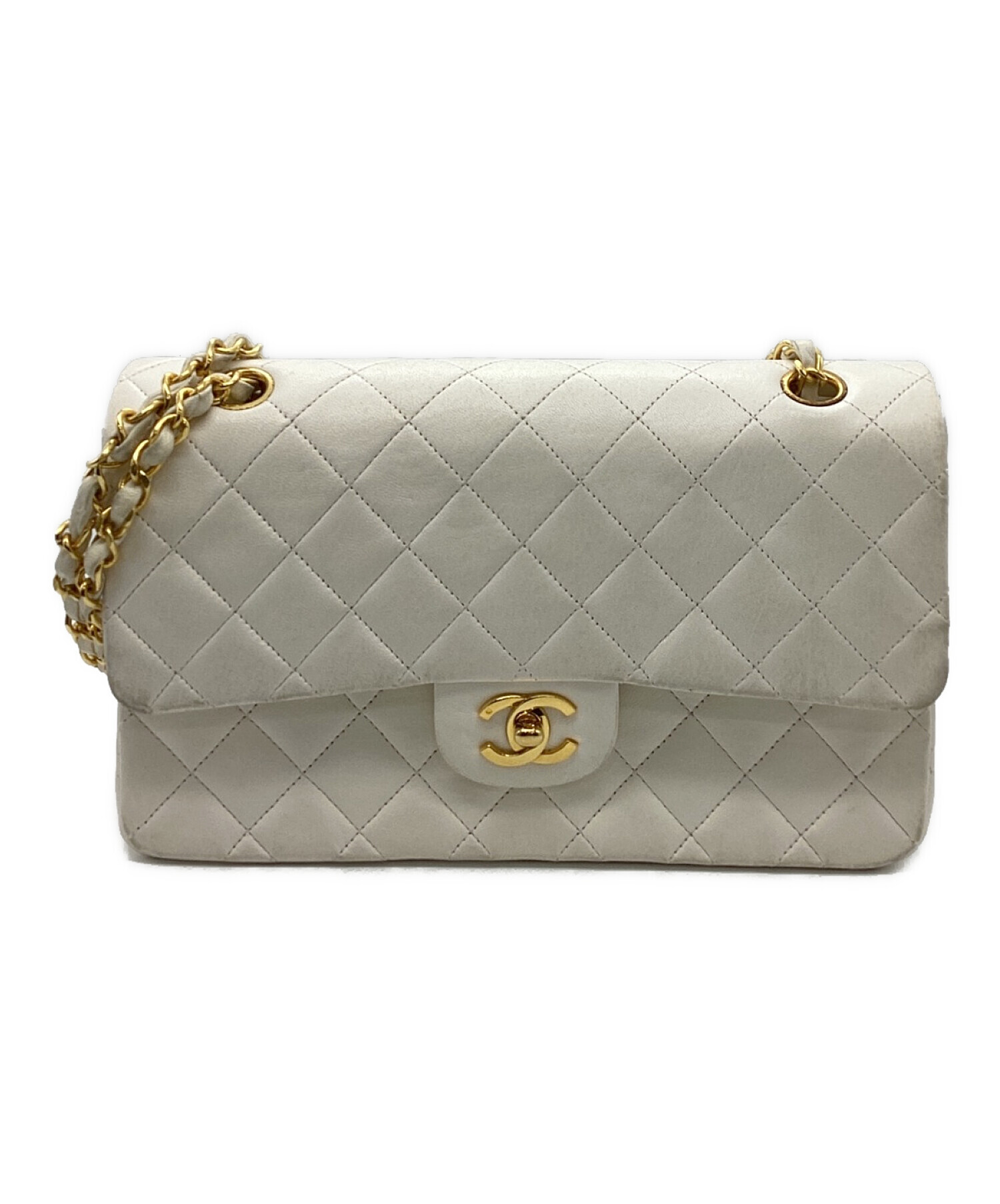 中古・古着通販】CHANEL (シャネル) ダブルフラップ マトラッセ25 ...