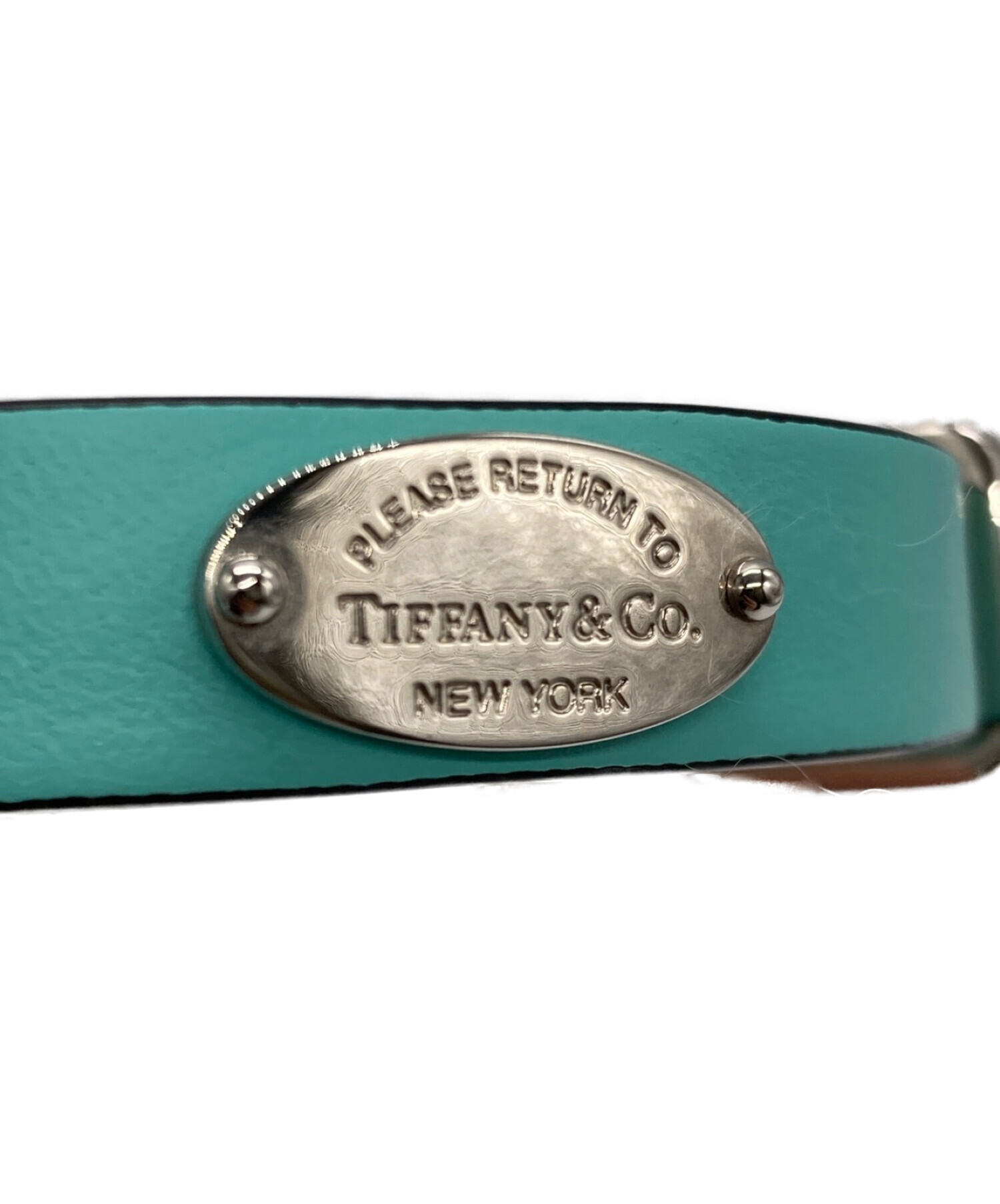 TIFFANY & Co. (ティファニー) レザーブレスレット リターントゥ