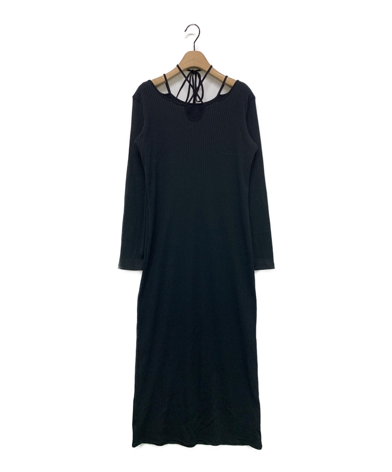 MURRAL (ミューラル) Ivy long sleeve dress ブラック サイズ:1