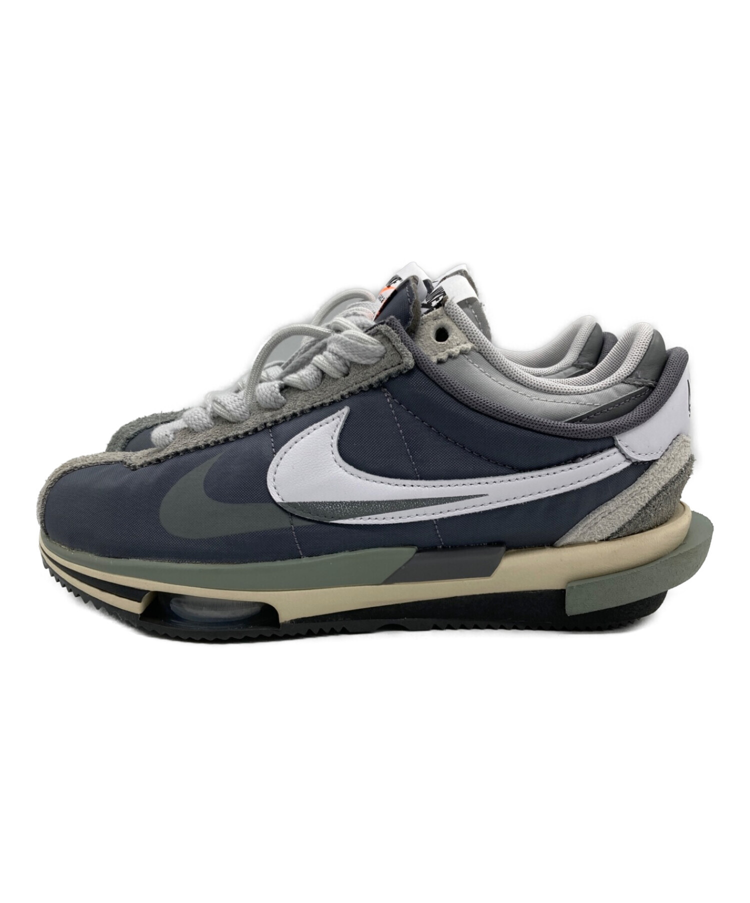 【売場】sacai × Nike Zoom Cortez Iron Grey 27cm 靴