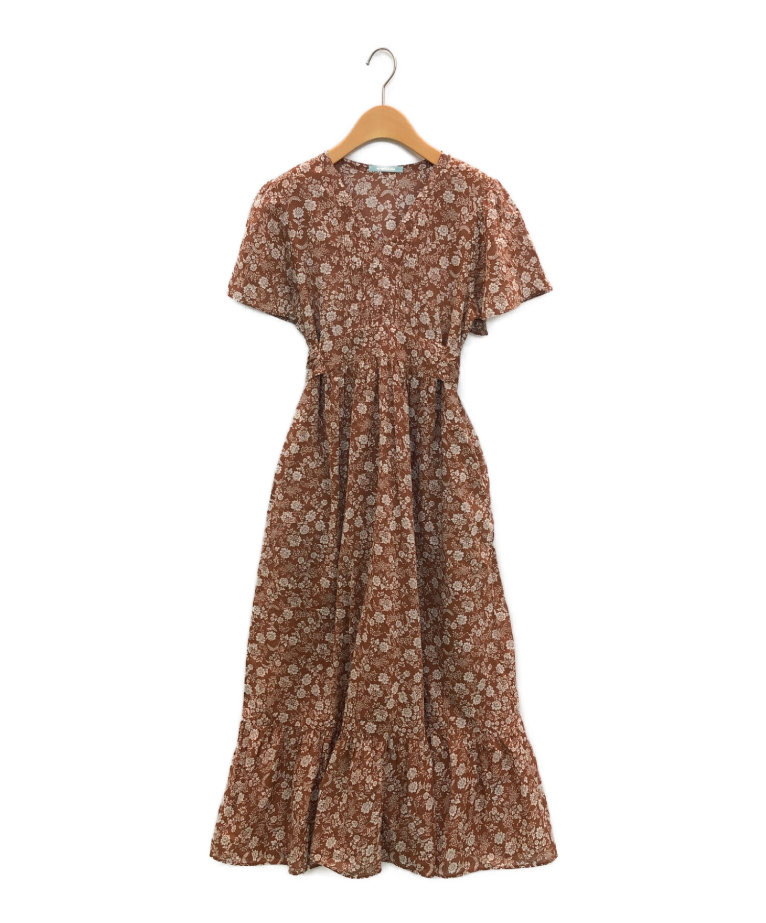 ne Quittez pas ヌキテパ FLOWER EMB DRESS - ワンピース