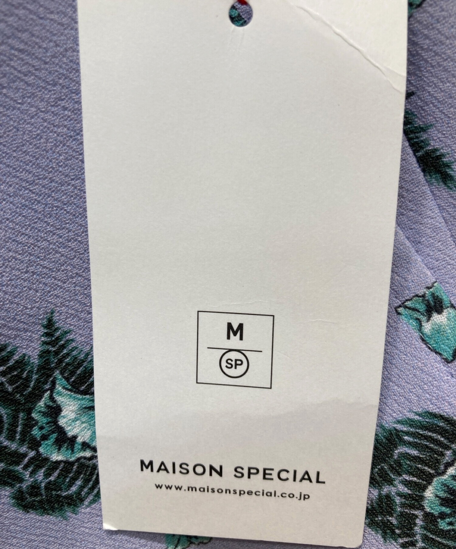 人気海外一番 MAISON SPECIAL メゾンスペシャル フラワープリント