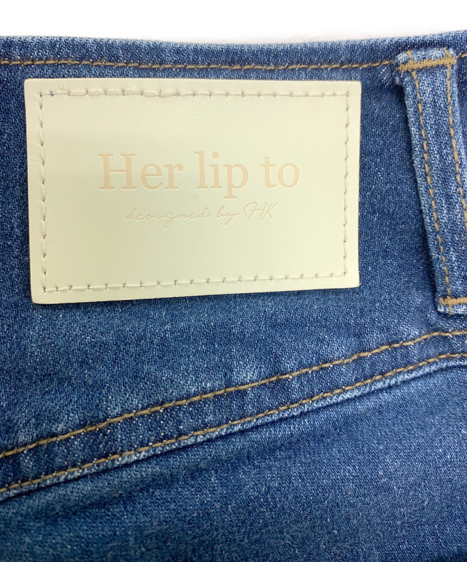 Her lip to (ハーリップトゥ) Paris High Rise Jeans インディゴ サイズ:24