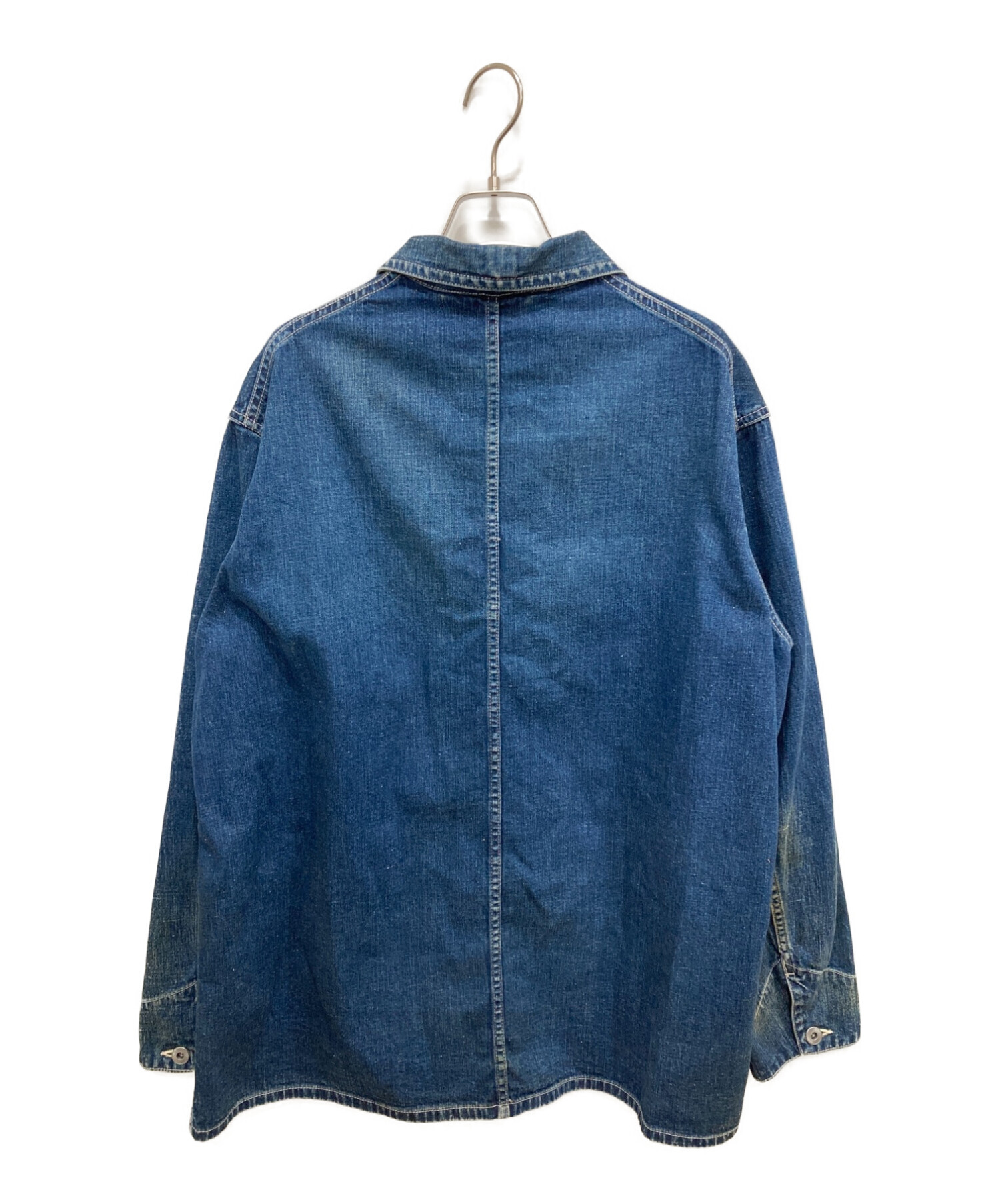 A PRESSE (ア プレッセ) Denim Coverall Jacket インディゴ サイズ:2(M)