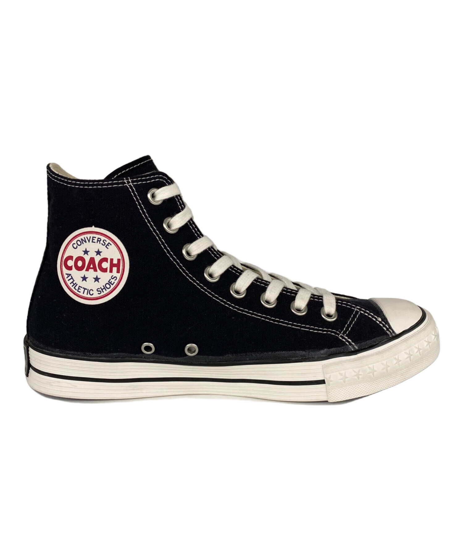 CONVERSE ADDICT (コンバース アディクト) COACH CANVAS HI（コーチキャンバスハイ） ブラック サイズ:26 未使用品