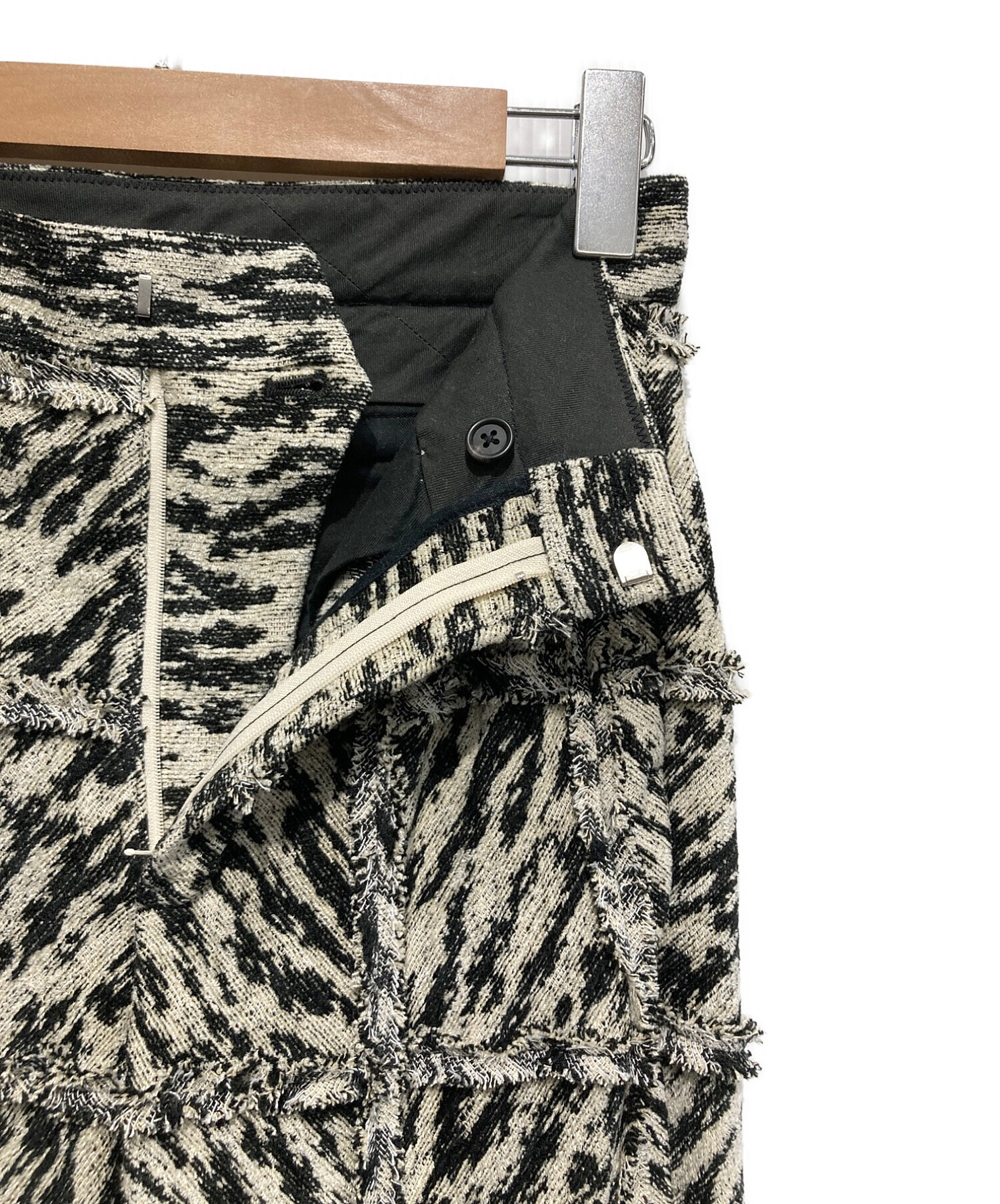 新品未使品FUMIKA_UCHIDA PATCHWORK ZEBRA PANTS - パンツ