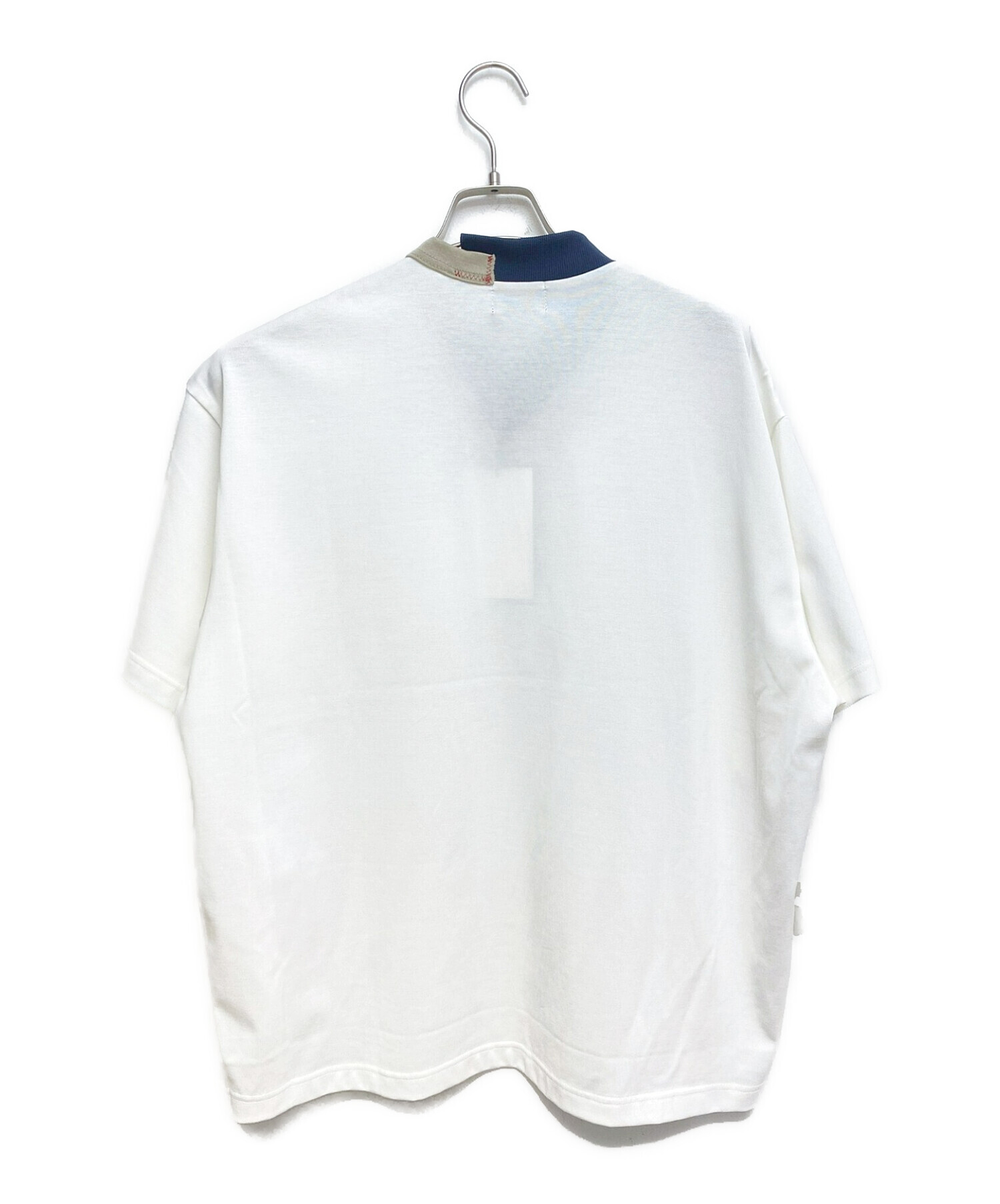 KOLOR (カラー) 22SS 度詰め天竺 Tシャツ ホワイト サイズ:2 未使用品