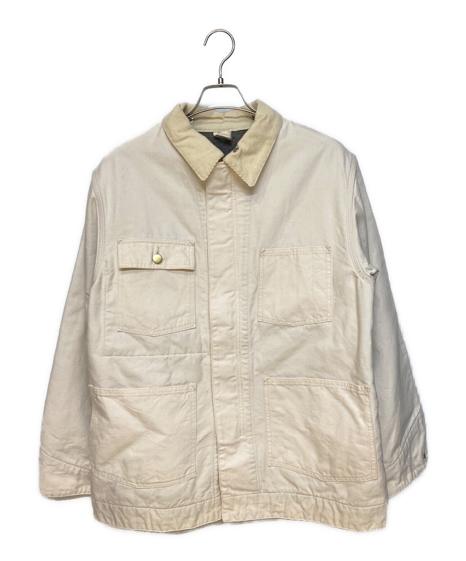 中古・古着通販】UNUSED (アンユーズド) DUCK COVERALL ホワイト