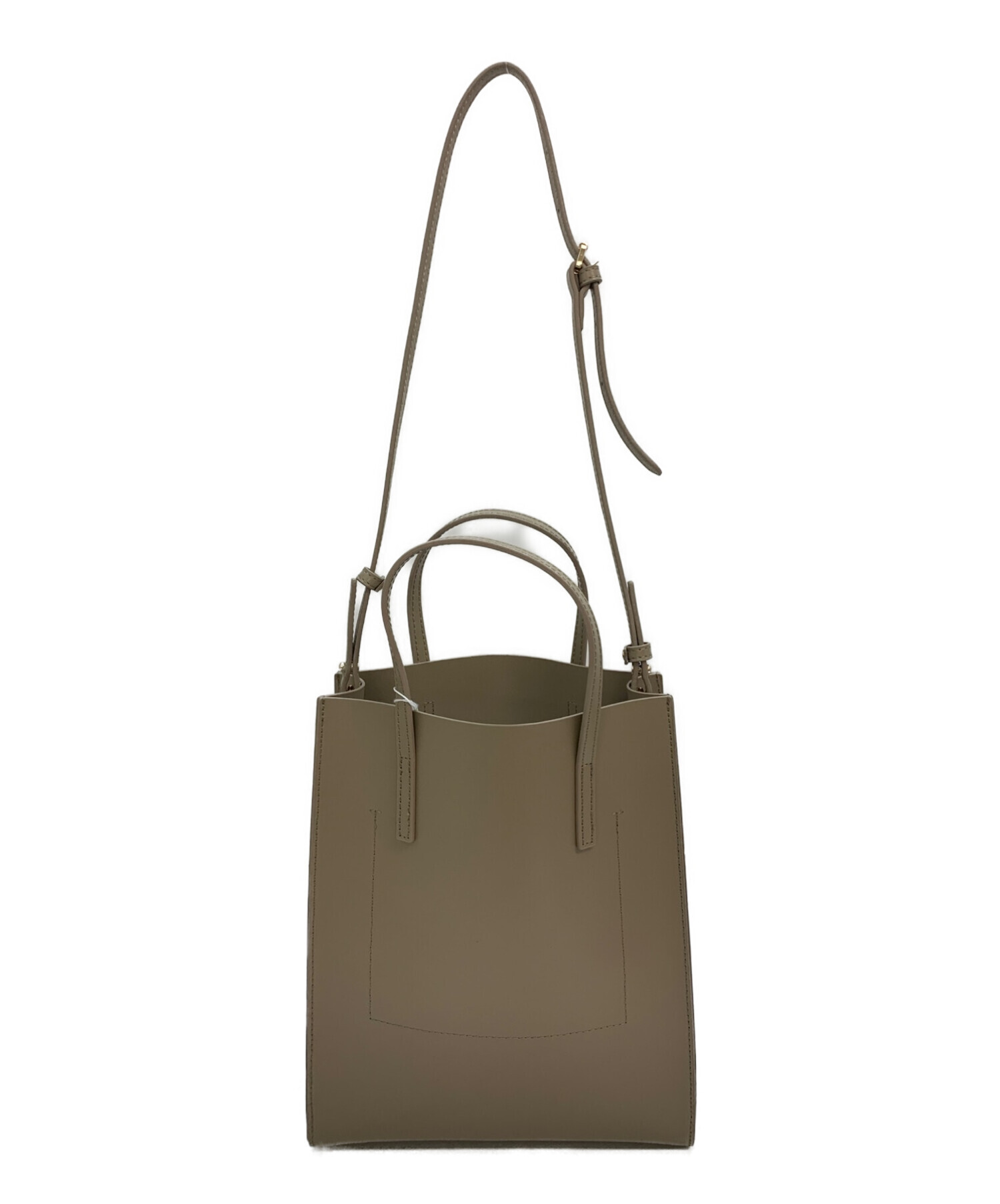 中古・古着通販】YAHKI (ヤーキ) TOTE BAG TAUPE ベージュ サイズ