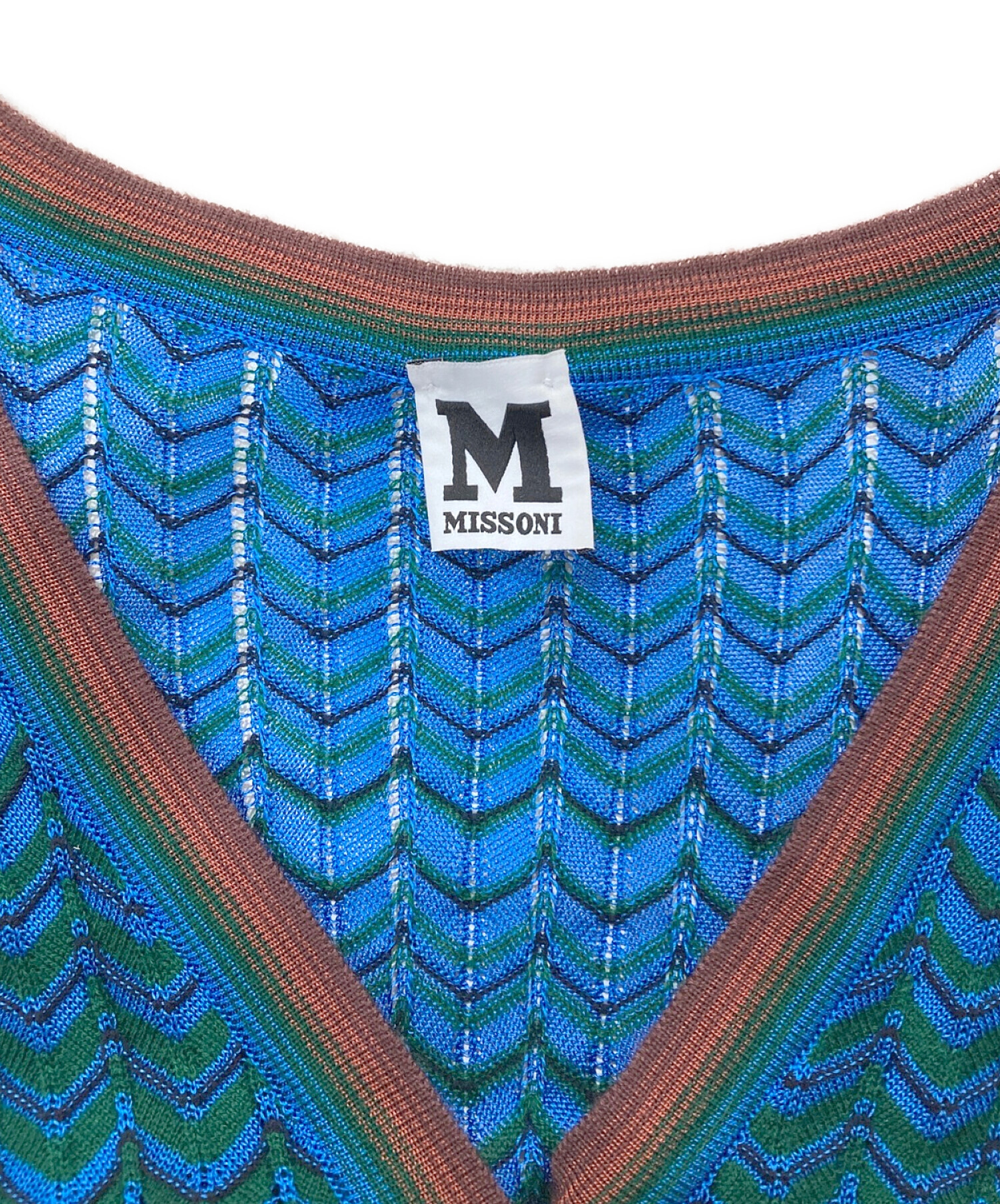 中古・古着通販】MISSONI (ミッソーニ) 総柄ロングカーディガン