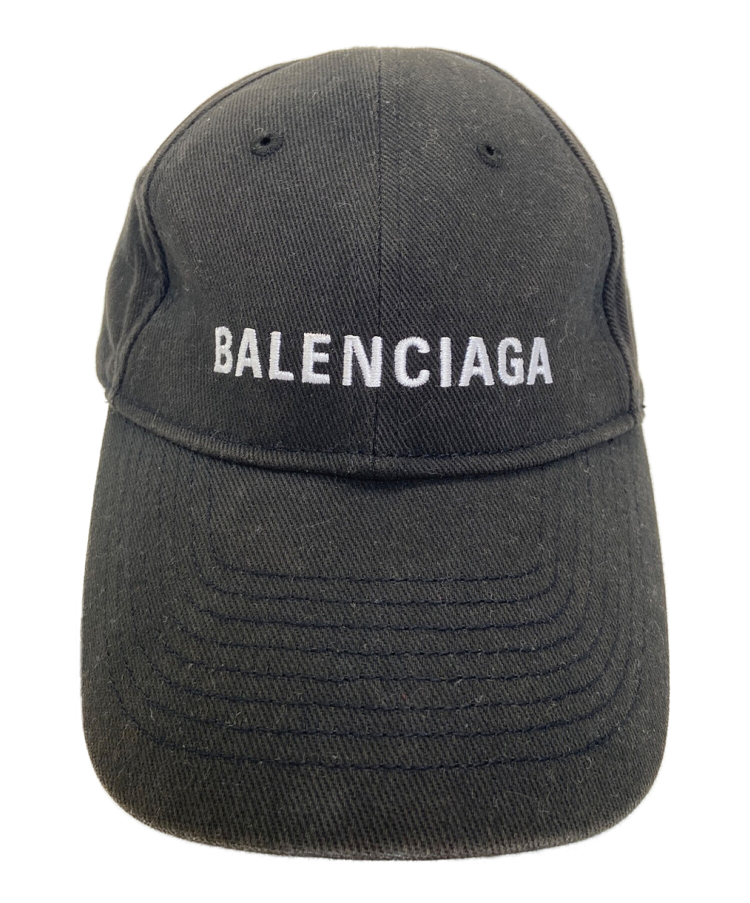 中古・古着通販】BALENCIAGA (バレンシアガ) キャップ ブラック サイズ