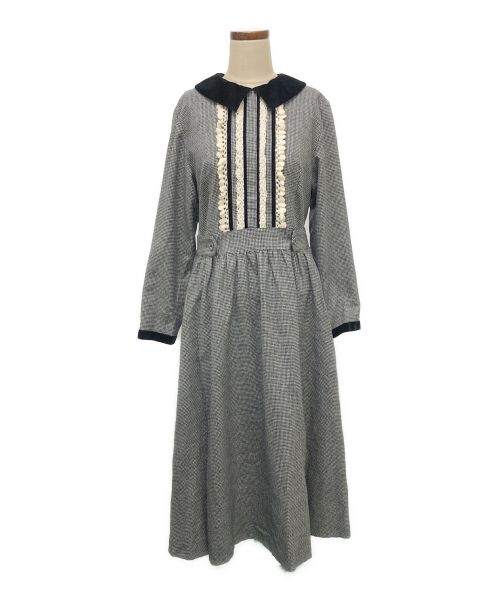 レディースBritish wool velvet colette dress