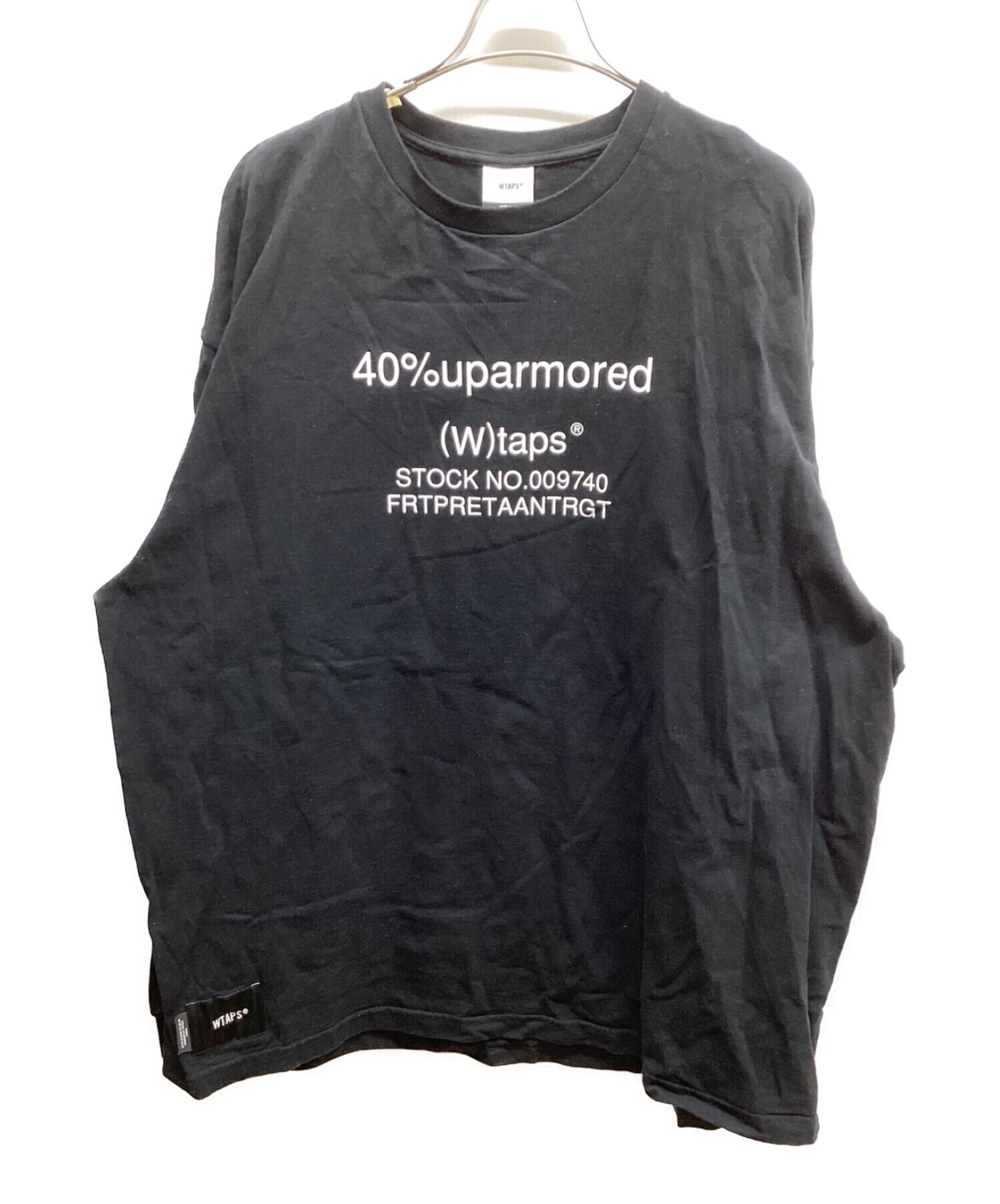 Tシャツ/カットソー(七分/長袖)WTAPS 40PCT UPARMORED / LS ダブル 