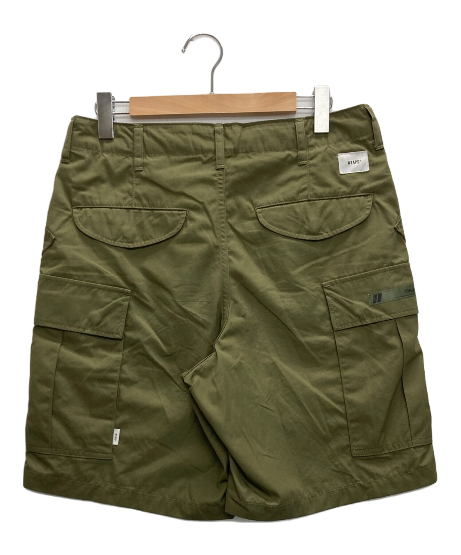 WTAPS (ダブルタップス) CARGO SHORTS COPO WEATHER オリーブ サイズ:SIZE 2