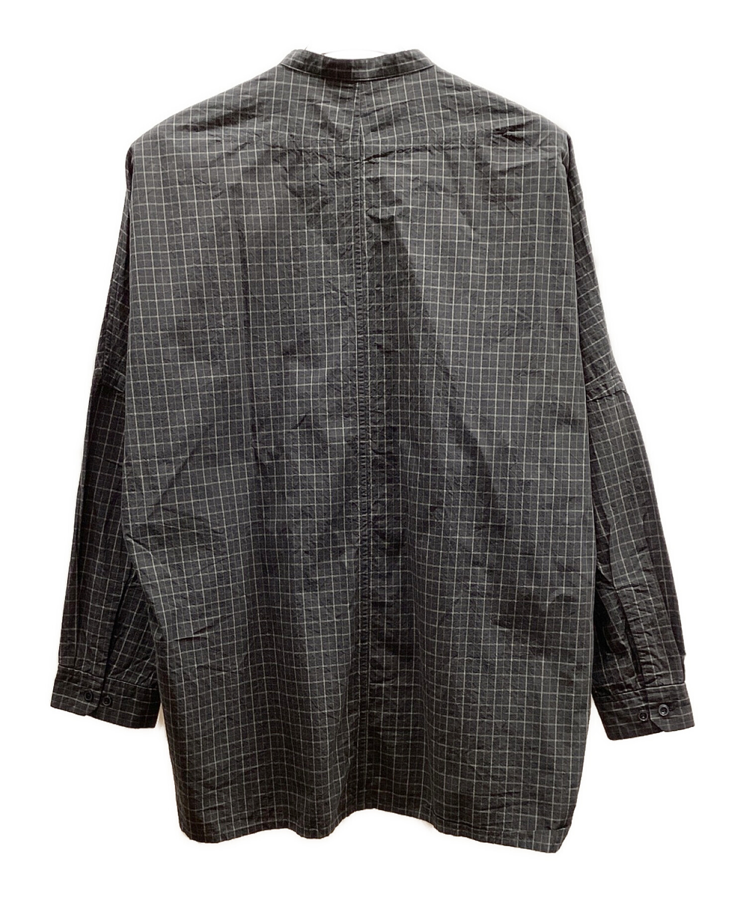 Essay (エッセイ) DOLMAN SLANT SHIRT ブラック サイズ:3 未使用品