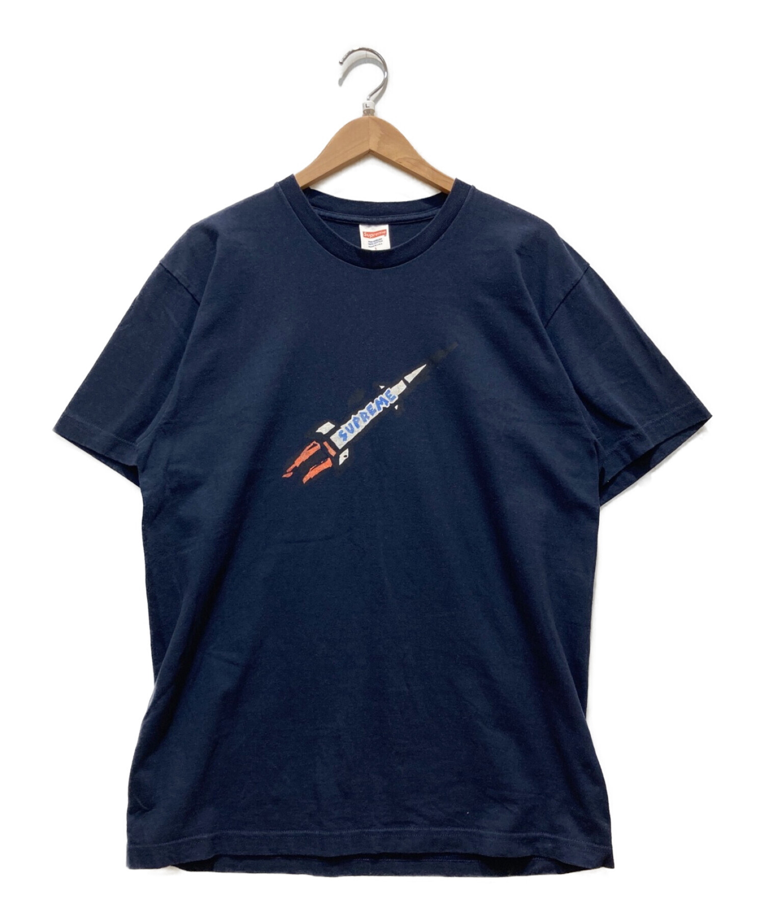 Supreme (シュプリーム) Rocket TEE ネイビー サイズ:L