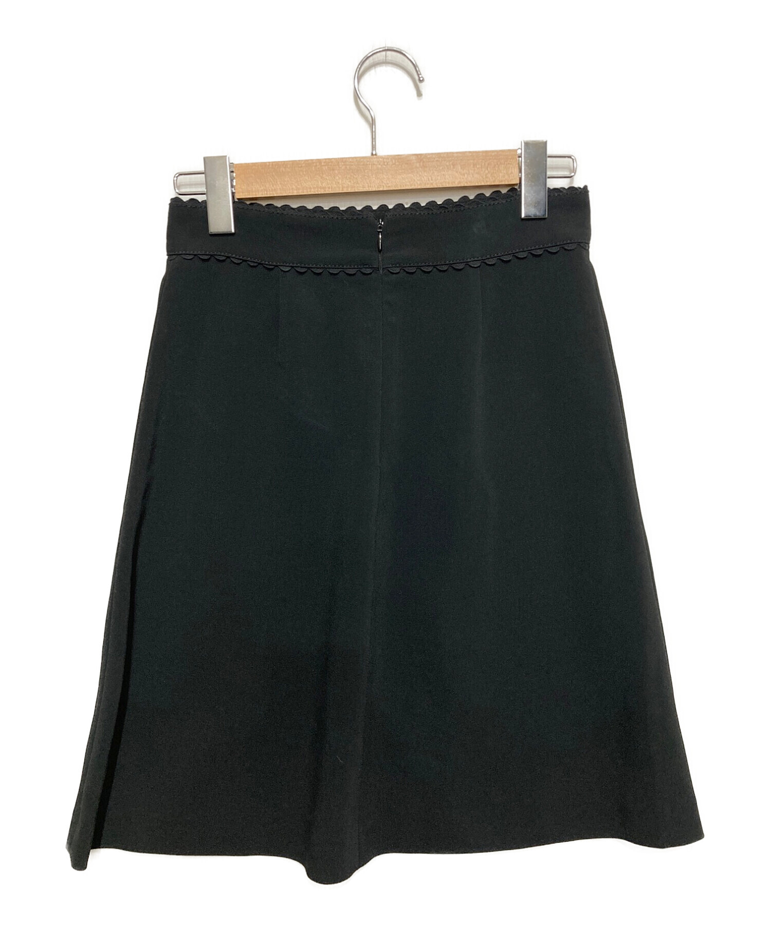 スカート丈74cmhRed valentino 38サイズ　スカート　ブラック