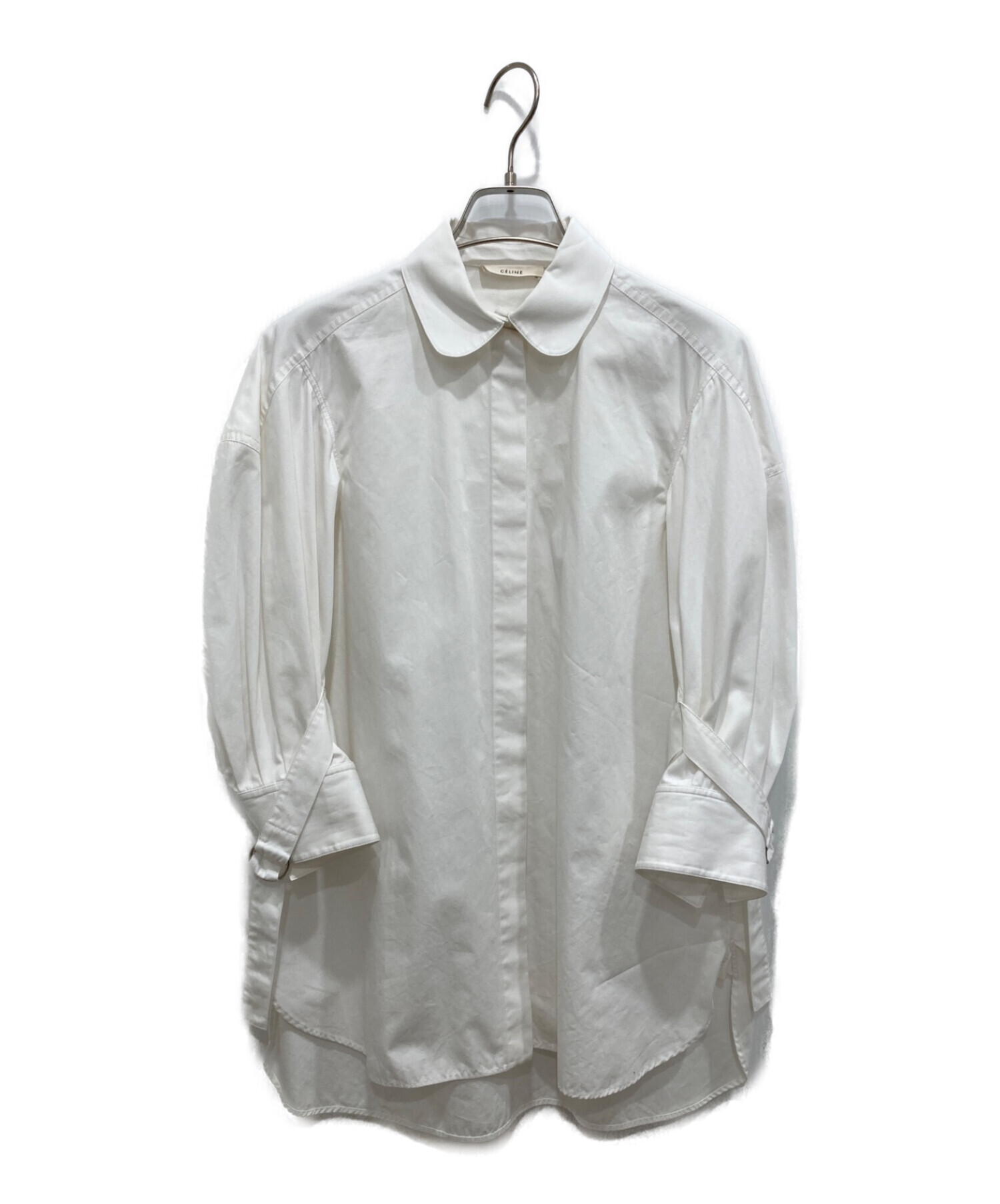 CELINE セリーヌ カジュアルシャツ 34(XXS位) 白
