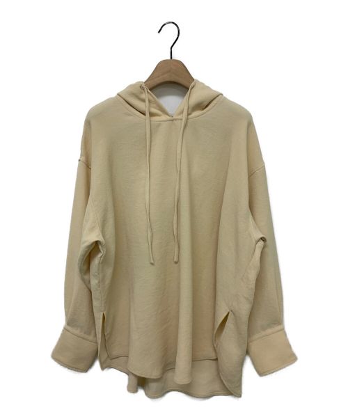 中古・古着通販】CLANE (クラネ) LOOSE HOODIE アイボリー サイズ:1