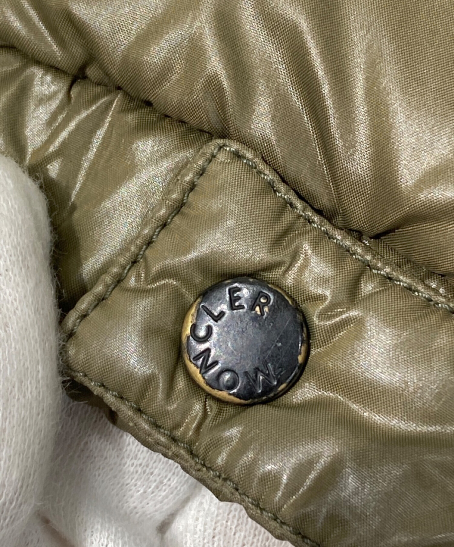 中古・古着通販】MONCLER (モンクレール) デカワッペンダウン