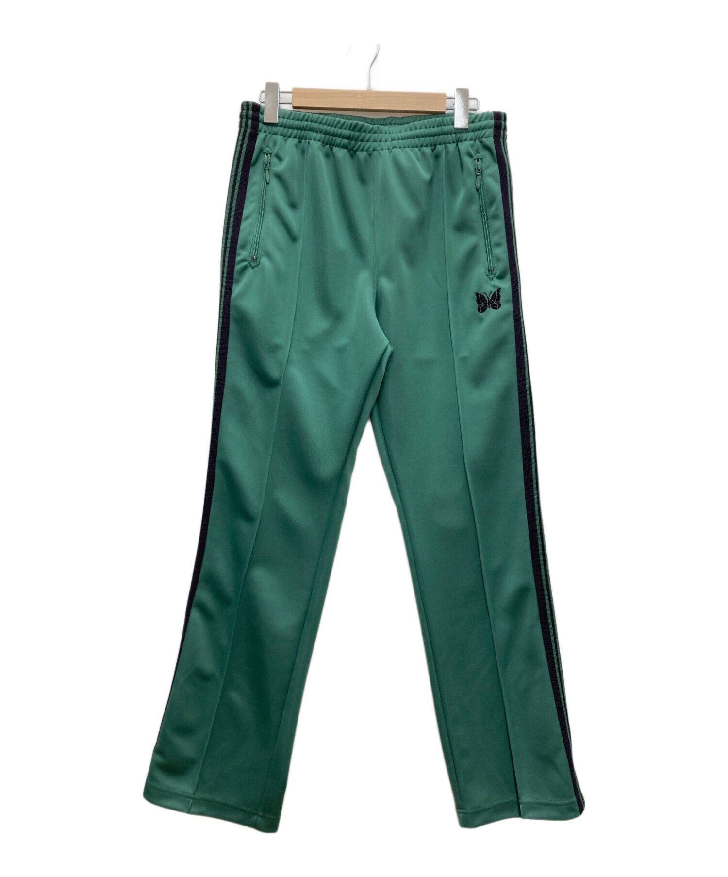 中古・古着通販】Needles (ニードルズ) Narrow Track Pant グリーン サイズ:M｜ブランド・古着通販  トレファク公式【TREFAC FASHION】スマホサイト