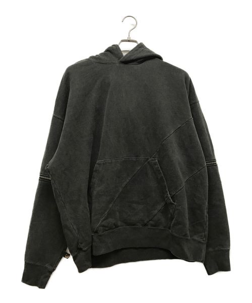 中古・古着通販】PHINGERIN (フィンガリン) ZIP OFF HOODY ブラック