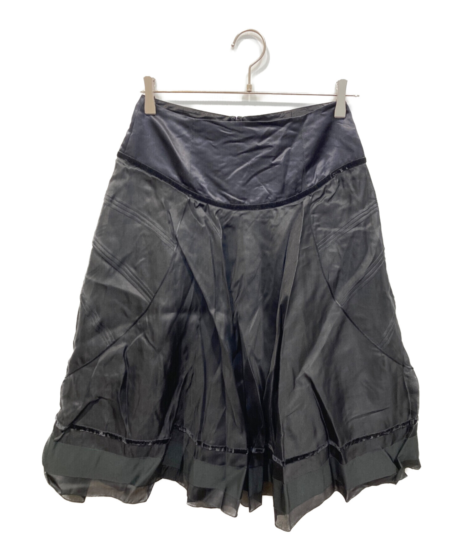 CELINE (セリーヌ) スカート ブラック サイズ:36 未使用品