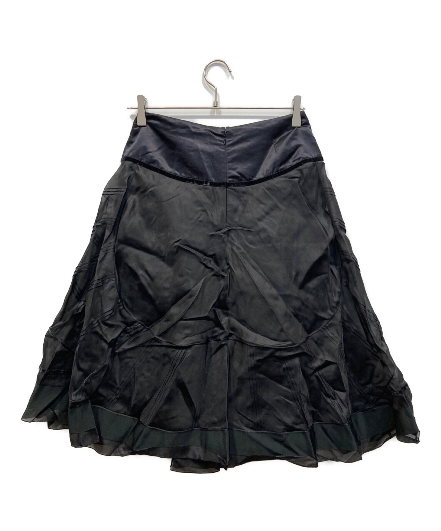 CELINE (セリーヌ) スカート ブラック サイズ:36 未使用品