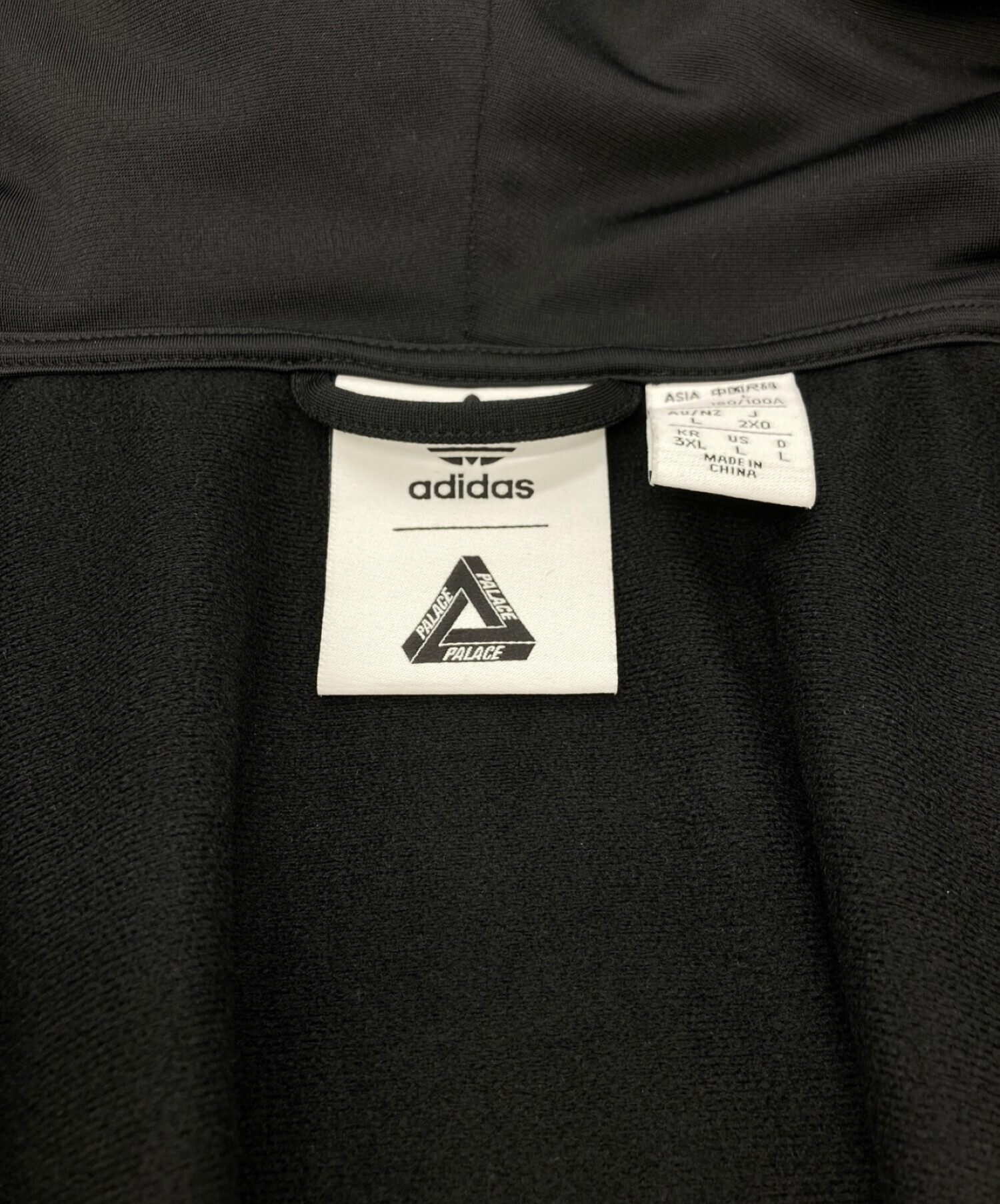 adidas (アディダス) PALACE (パレス) HOODED FIREBIRD TRACK TOP ブラック サイズ:L