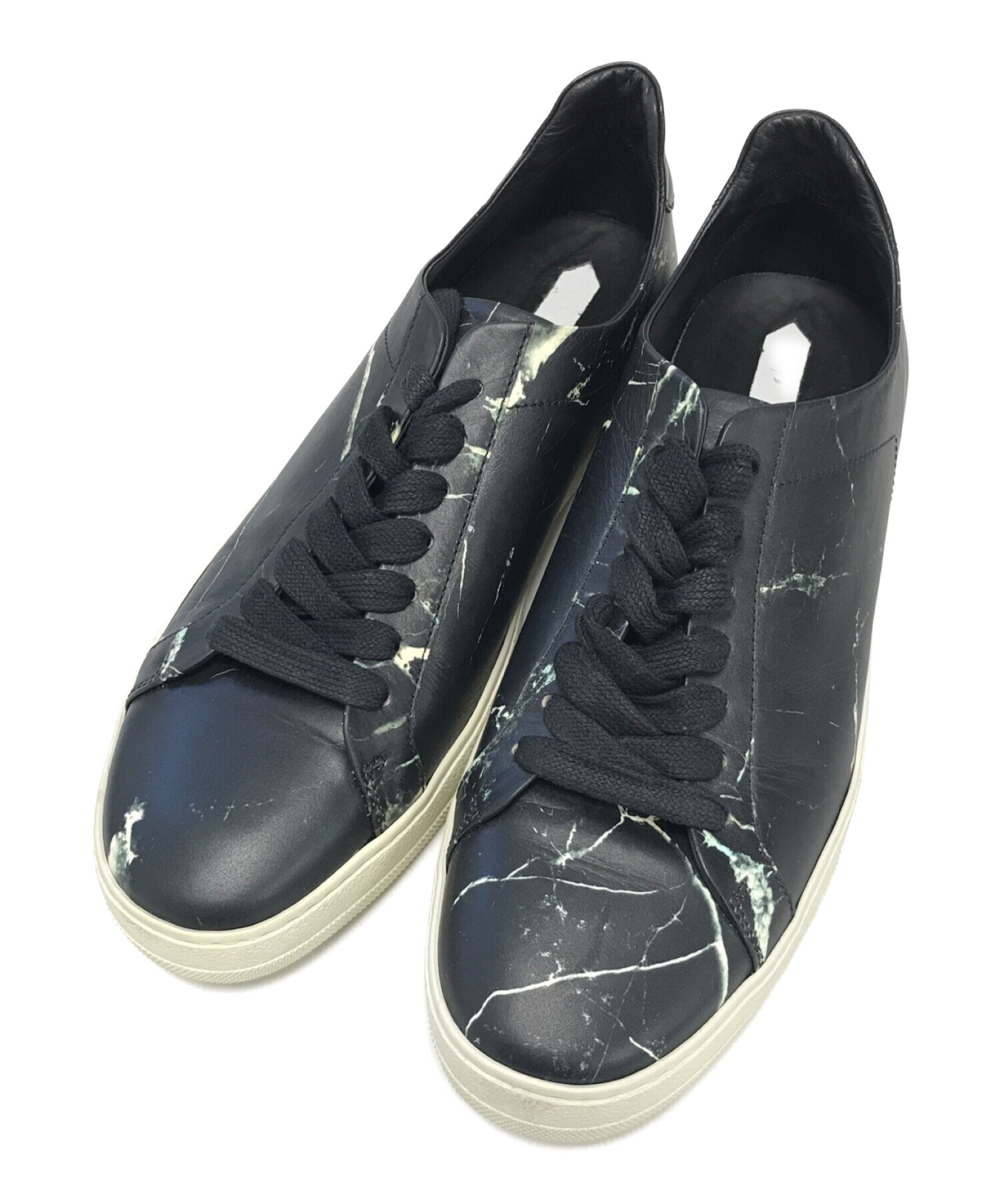 中古・古着通販】OFFWHITE (オフホワイト) MARBLE SNEAKER ネイビー サイズ:41｜ブランド・古着通販  トレファク公式【TREFAC FASHION】スマホサイト