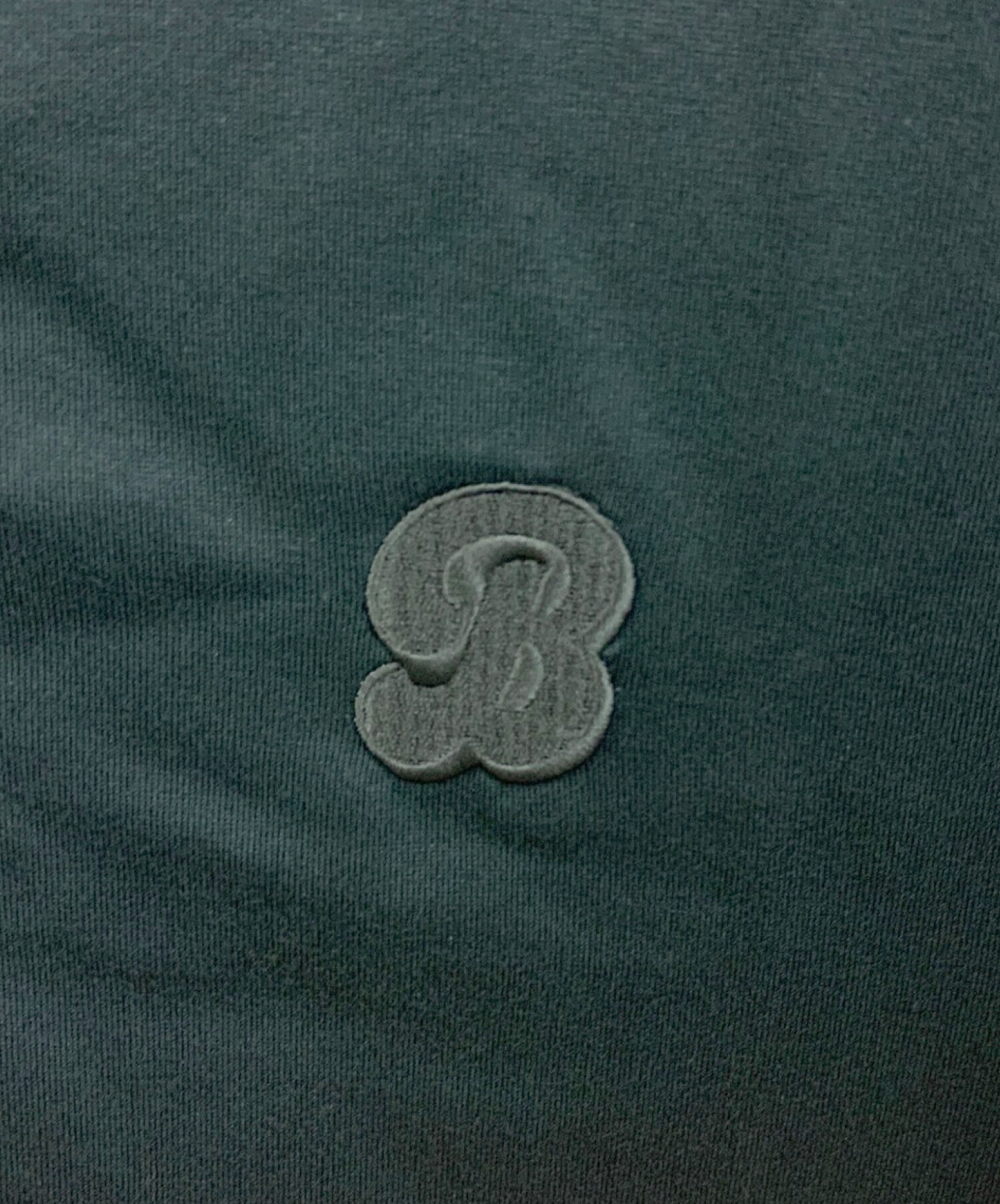 OBLI (オブリ) フレンチスリーブB刺繍トップス/Vネック ブラック サイズ:F