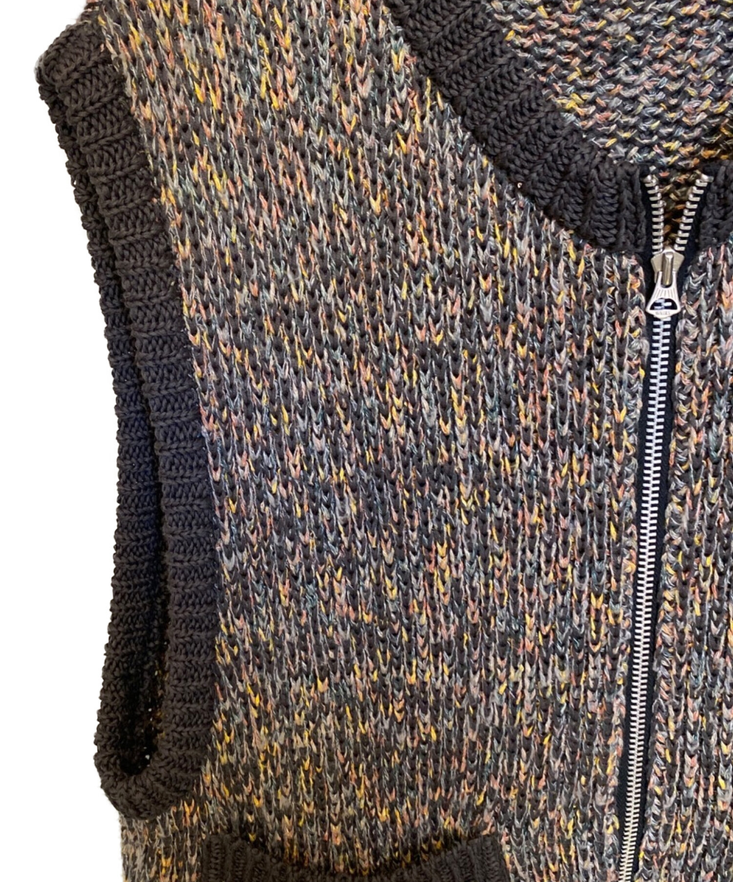 中古・古着通販】ENCOMING (インカミング) KNITTED TWO POCKET VEST