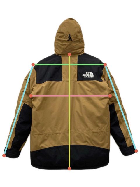 【中古・古着通販】THE NORTH FACE (ザ ノース フェイス) マウンテンダウンジャケット ブリティッシュカーキ サイズ:SIZE  M｜ブランド・古着通販 トレファク公式【TREFAC FASHION】スマホサイト