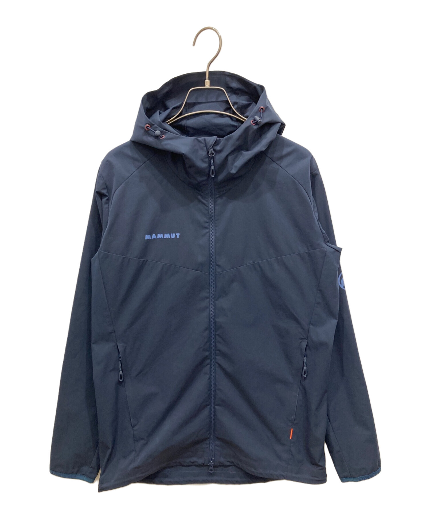 MAMMUT (マムート) GRANITE SO Hooded Jacket グラナイトエスオーフーデットジャケットエーエフメン ネイビー  サイズ:SIZE ASIA S