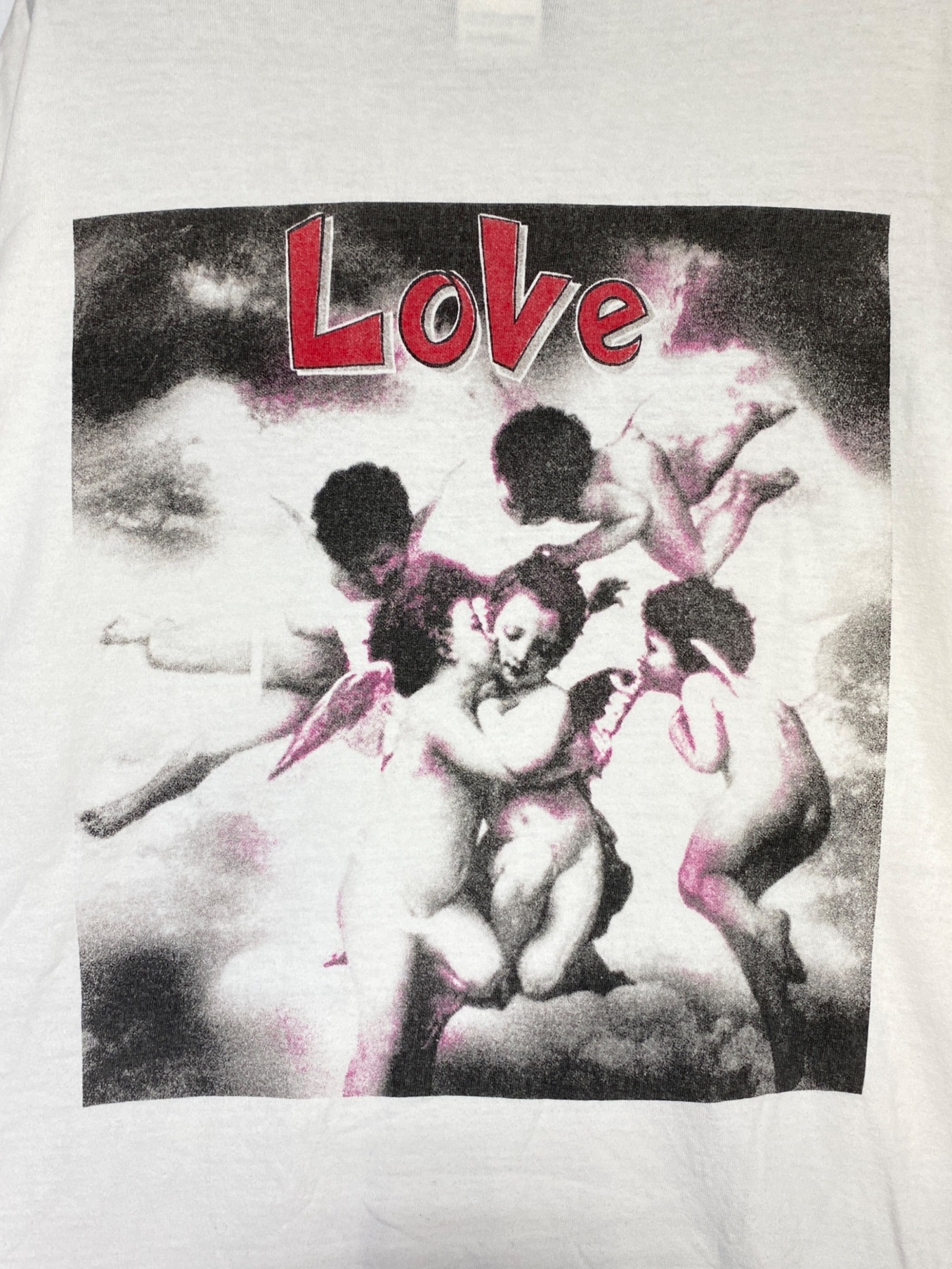 SAINT MICHAEL (セントマイケル) LOVE TEE ホワイト サイズ:L