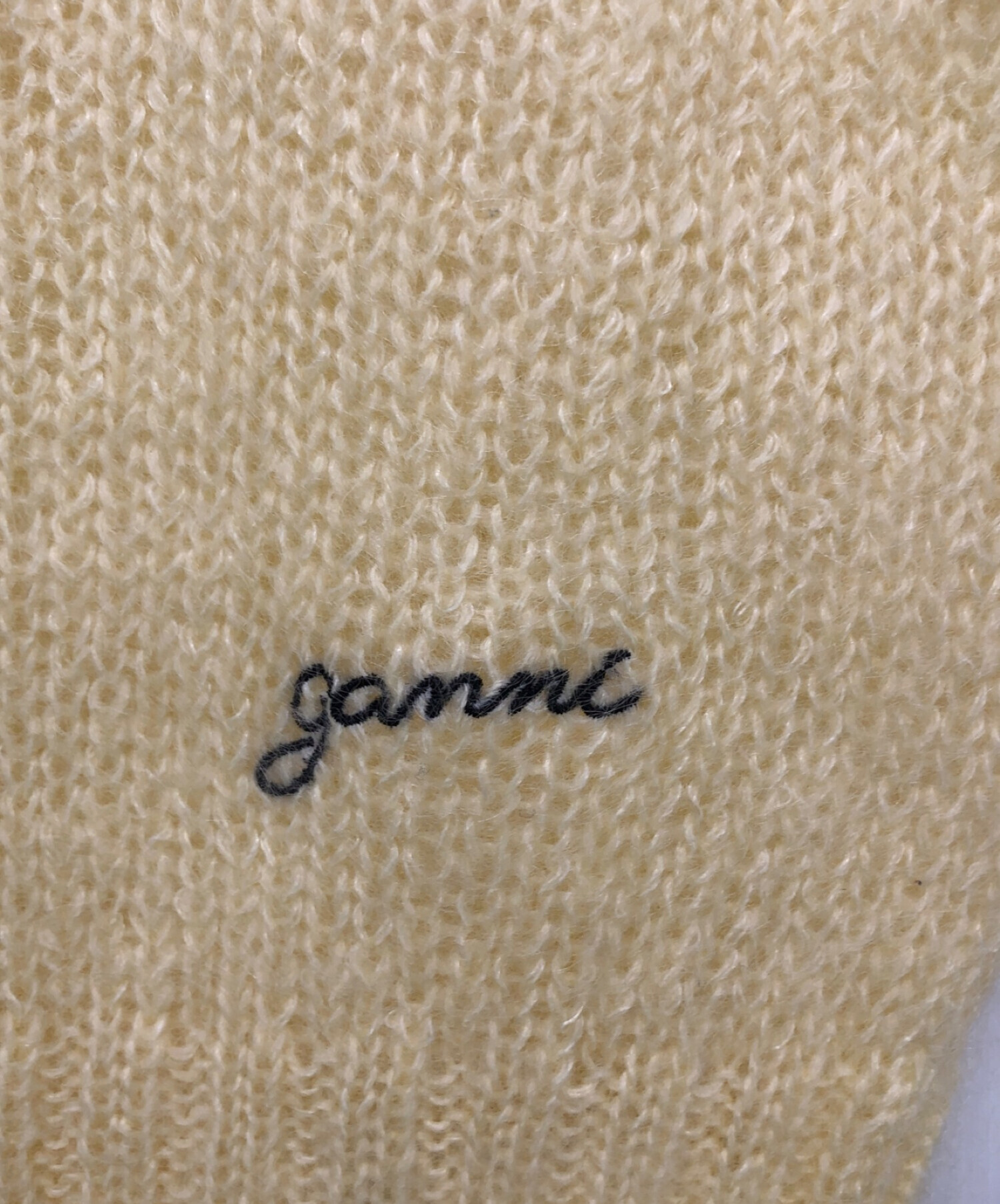 中古・古着通販】GANNI (ガニー) ニットベスト イエロー サイズ:XS