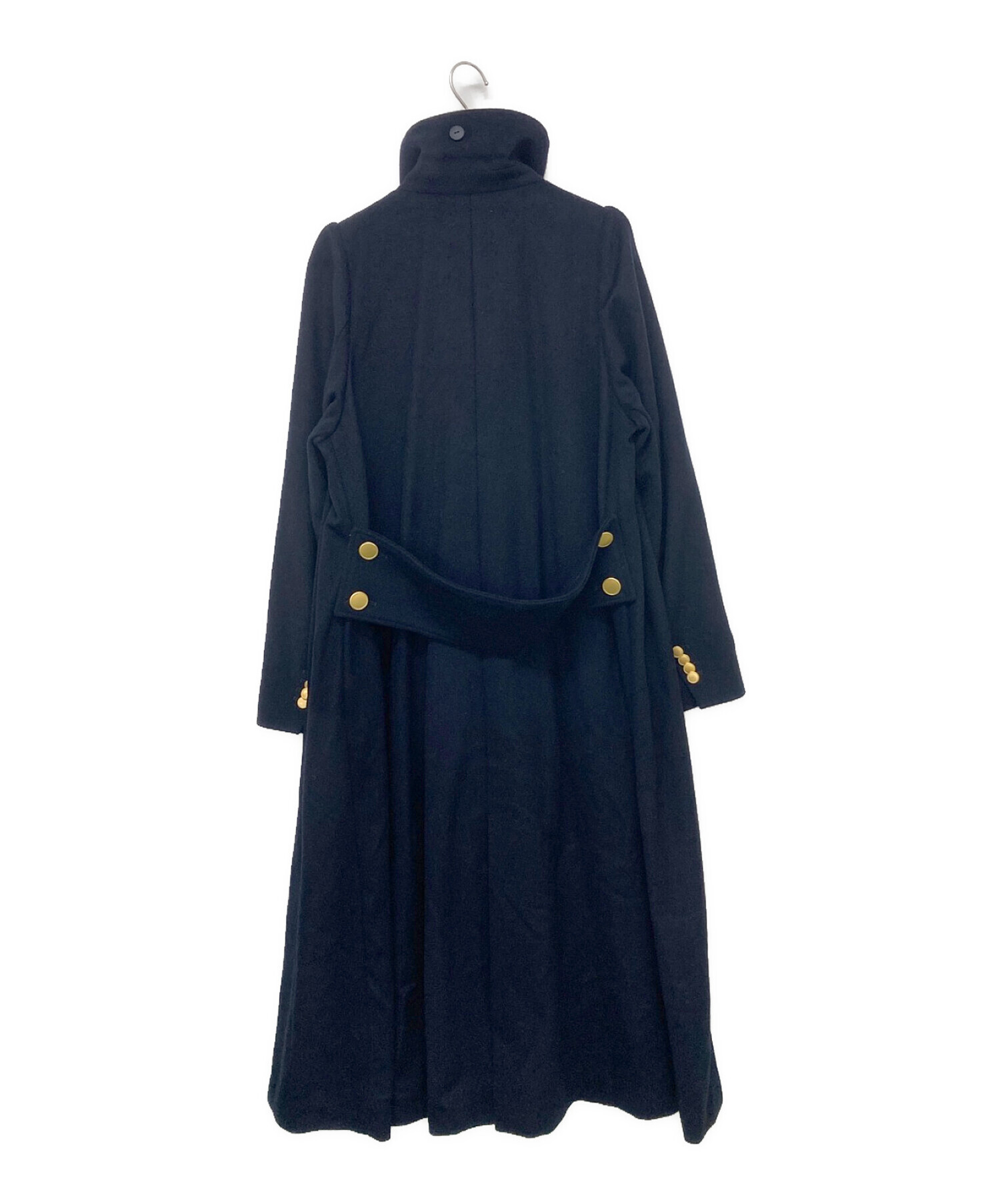 AMERI＊CHARME FLARE LONG COAT＊ネイビー＊S - ロングコート