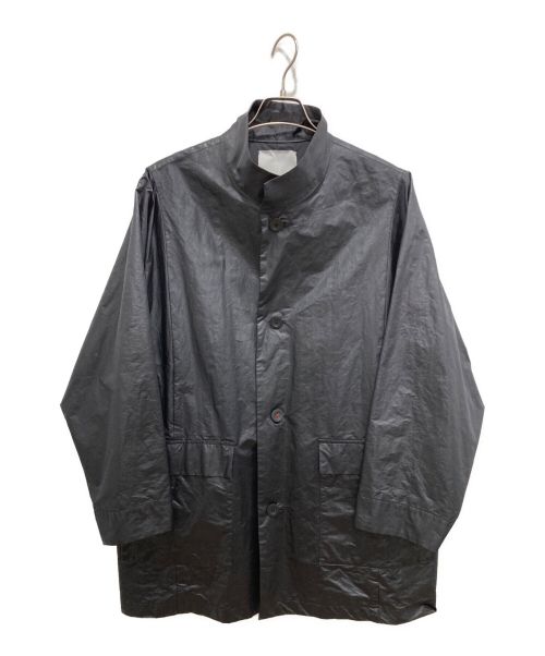 中古・古着通販】kontor (コントール) HIGH COLLAR COAT ブラック