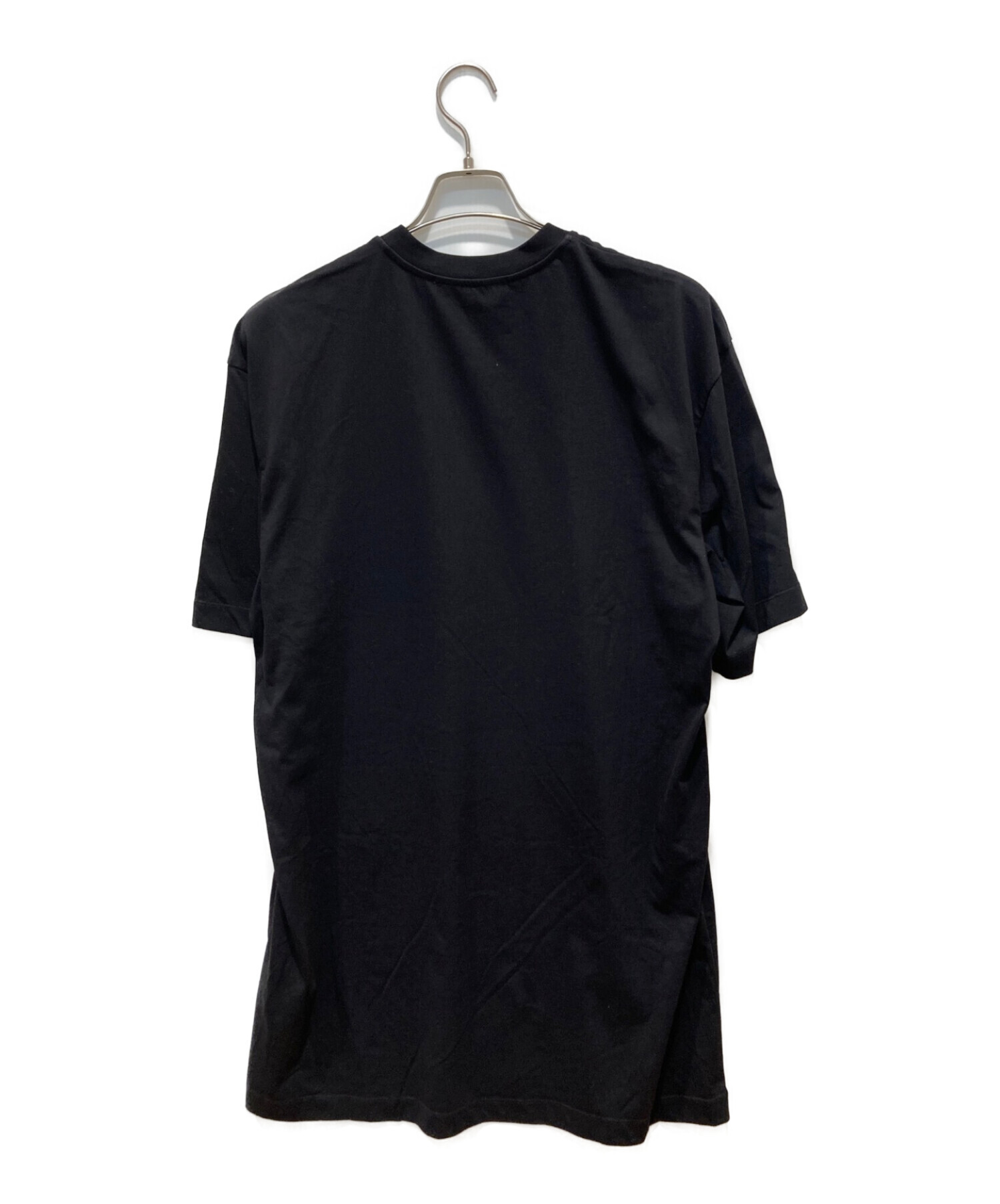 MSGM (エムエスジーエム) ブラッシュロゴ Tシャツワンピース ブラック サイズ:SIZE　S