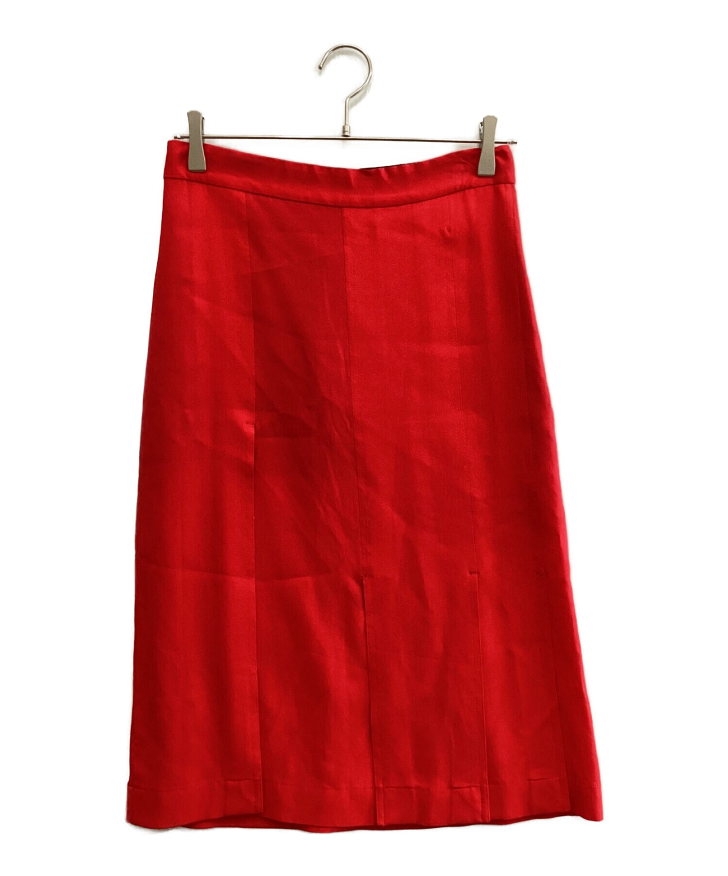 未使用品】MSGM 40サイズ スカート裾にバラのカットワークあり - ひざ