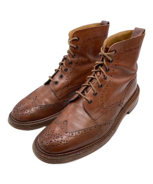 中古・古着通販】Tricker's (トリッカーズ) カントリーブーツ ブラウン