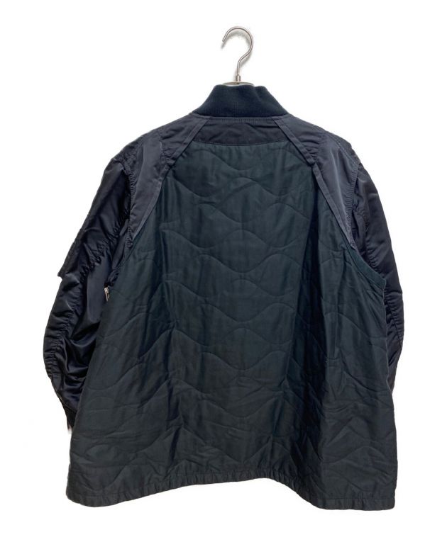 中古・古着通販】sacai (サカイ) Nylon Twill Blouson ブラック サイズ:2｜ブランド・古着通販 トレファク公式【TREFAC  FASHION】スマホサイト