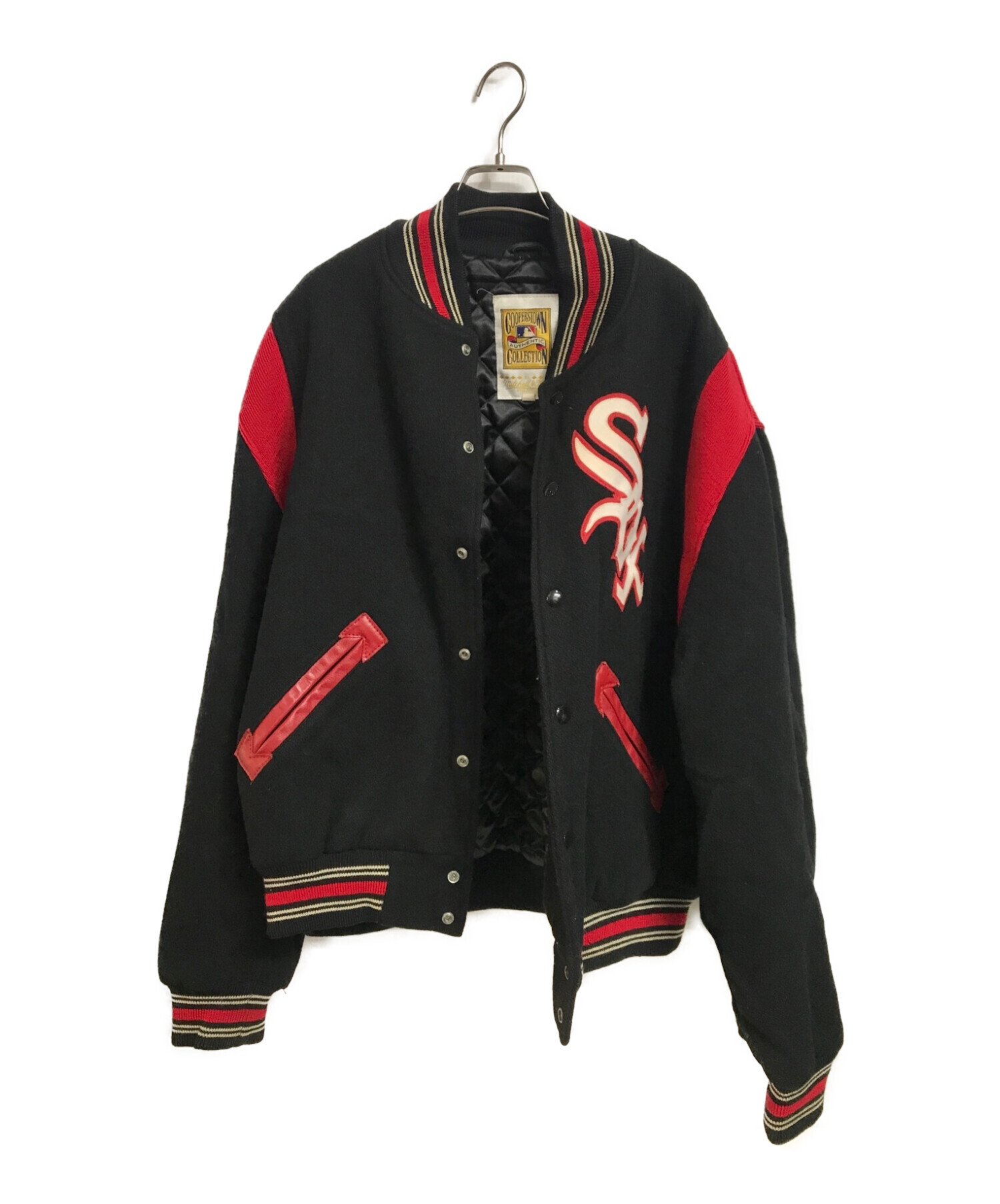 中古・古着通販】MITCHELL & NESS (ミッチェルアンドネス) ジャケット ブラック サイズ:L｜ブランド・古着通販  トレファク公式【TREFAC FASHION】スマホサイト